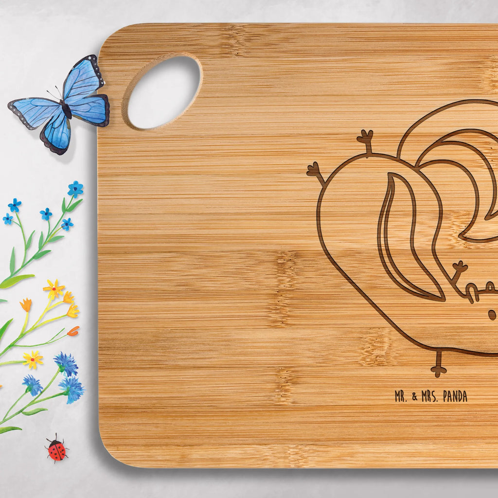 Schneidebrett Stinktier Handstand Holzbrett, Brett, Servierbrett, Frühstücksbrett, Küchenbrett, Schneidebrett, Hackbrett, Holzbrettchen, Stinktier, Skunk, Raubtier, verpielt, Stinki, Stinker, Wildtier, Spielplatz, Kind