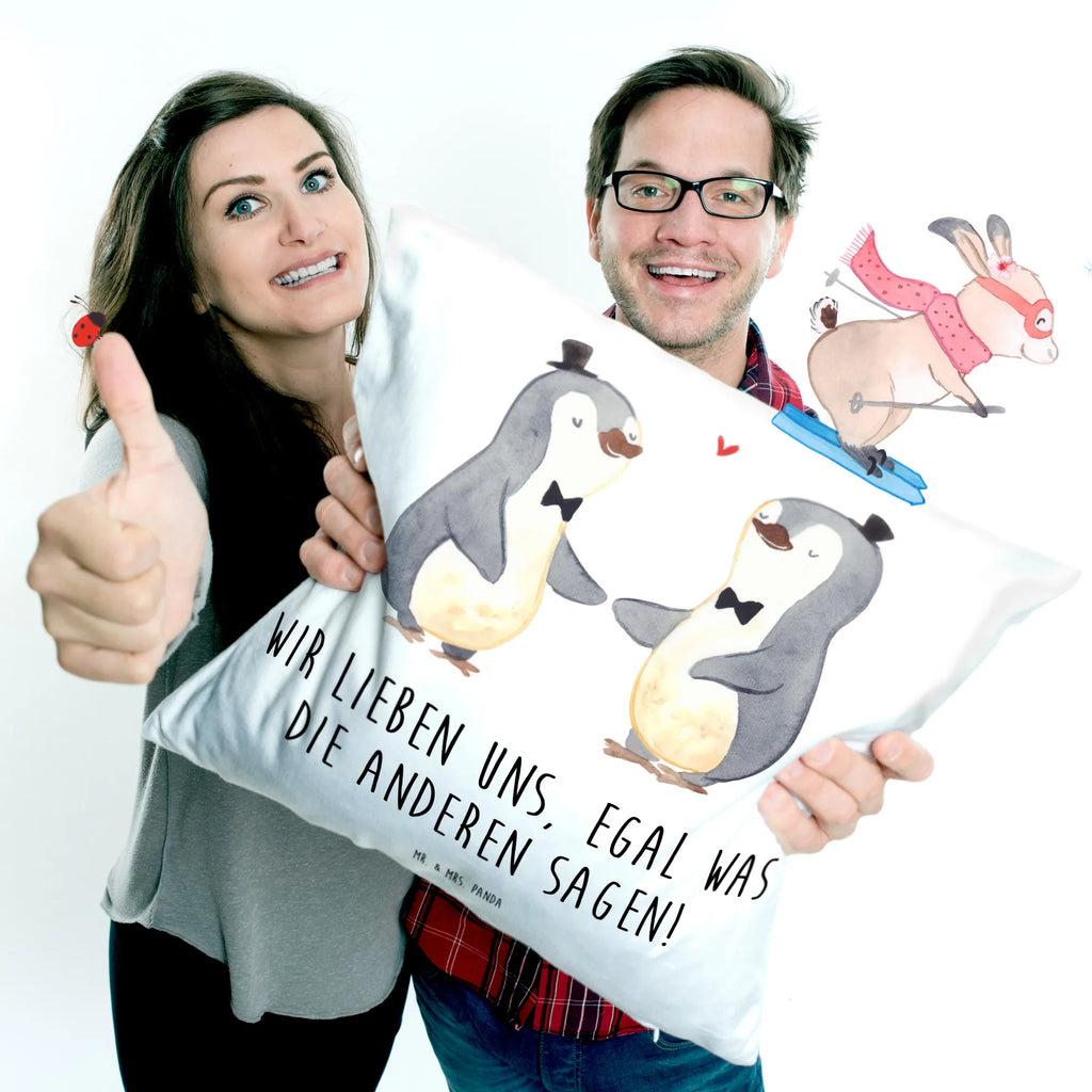 40x40 Kissen Pinguin Pärchen Gay Pride Sofakissen, Motivkissen, Zierkissen, Dekokissen, Couchkissen, Dekokissen Sofa, Dekokissen 40x40, sofakissen, Kissenbezug 40x40, Kissenhülle 40x40, sitzkissen, Kissen 40x40 Waschbar, Kissen 40x40, Sofakissen 40x40, Kopfkissen 40x40, Kissenbezüge, Kissen, Kissenhülle, Kopfkissen, Hochzeit, Hochzeitsgeschenk, Ehe, Hochzeitsfeier, Trauung, Trauungsgeschenk, Hochzeitskarte, Verlobungsfeier, Verlobungsgeschenk, Hochzeitsgeschenkideen, Hochzeitsgeschenke für Brautpaar