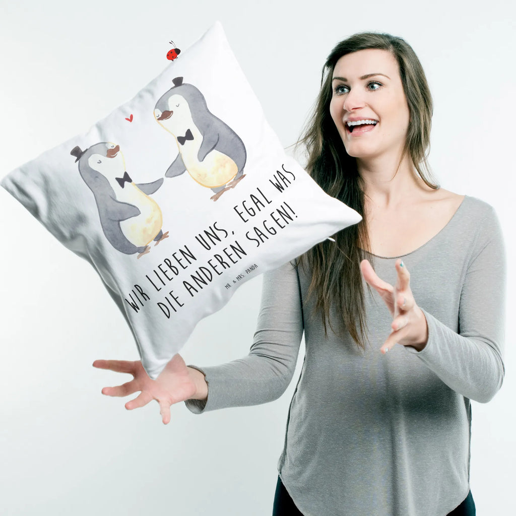 40x40 Kissen Pinguin Pärchen Gay Pride Sofakissen, Motivkissen, Zierkissen, Dekokissen, Couchkissen, Dekokissen Sofa, Dekokissen 40x40, sofakissen, Kissenbezug 40x40, Kissenhülle 40x40, sitzkissen, Kissen 40x40 Waschbar, Kissen 40x40, Sofakissen 40x40, Kopfkissen 40x40, Kissenbezüge, Kissen, Kissenhülle, Kopfkissen, Hochzeit, Hochzeitsgeschenk, Ehe, Hochzeitsfeier, Trauung, Trauungsgeschenk, Hochzeitskarte, Verlobungsfeier, Verlobungsgeschenk, Hochzeitsgeschenkideen, Hochzeitsgeschenke für Brautpaar