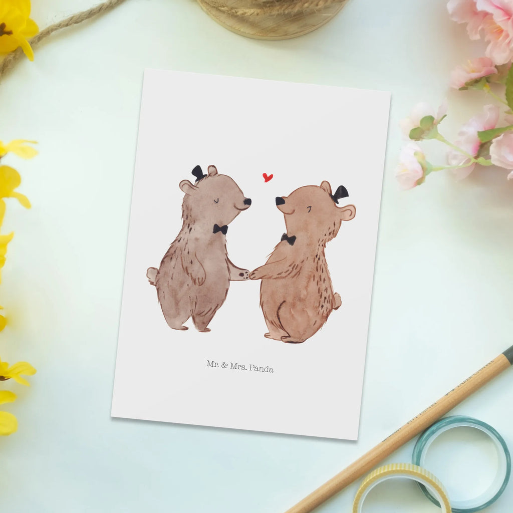 Postkarte Bären Gay Pride Geburtstagskarte, Karte, motivkarte, Geburtstagskarten, Einladung Geburtstag, Einladungskarte, kunstkarten, postkarten, Einladungskarten Geburtstag, Geschenkkarte, Grußkarte, Karten, Einladung, Geburtstagsgrüße, Wanddeko, Postkarte, designkarte, Ansichtskarten, Ansichtskarte, Dankeskarte, Hochzeitskarte, Hochzeit, Hochzeitsgeschenk, Ehe, Hochzeitsfeier, Trauung, Trauungsgeschenk, Verlobungsfeier, Verlobungsgeschenk, Hochzeitsgeschenkideen, Hochzeitsgeschenke für Brautpaar