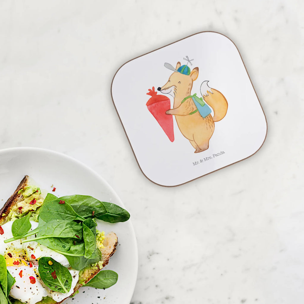 Podkładka lis dziecko szkolne Motywy zwierzęce, dobra energia, zabawne powiedzonka, zwierzęta