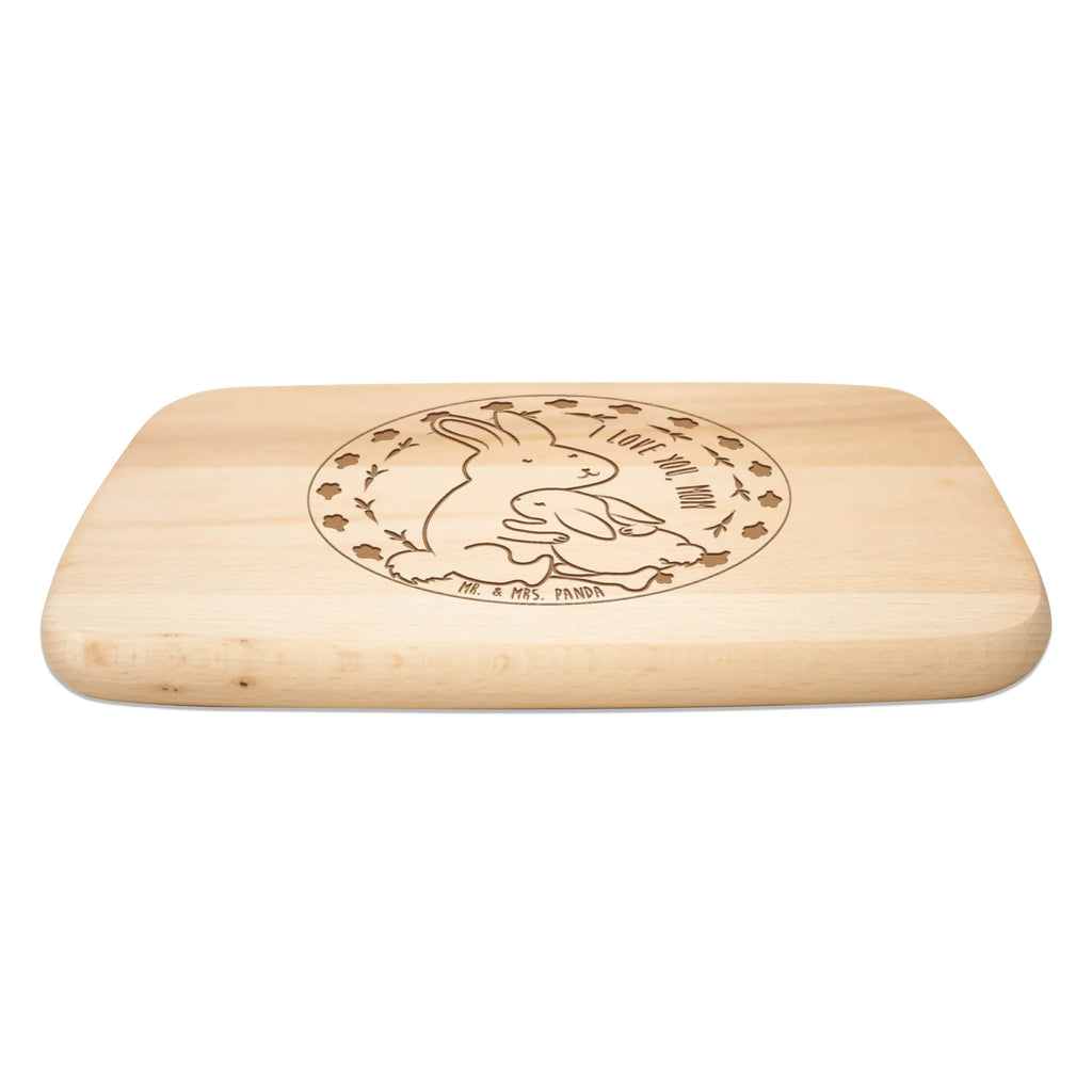 Frühstücksbrett Hase Mama Hug Holzbrett, Frühstücksbrett, Schneidebrett, Küchenbrett, Frühstücksbrettchen, Schneidebrett Holz, Familie, Vatertag, Muttertag, Bruder, Schwester, Mama, Papa, Oma, Opa, Geschenk, Paar, Hase Mama Hug, Liebe, Mutter, Weihnachten, Pinguin, Sohn, Geburtstag, Tochter