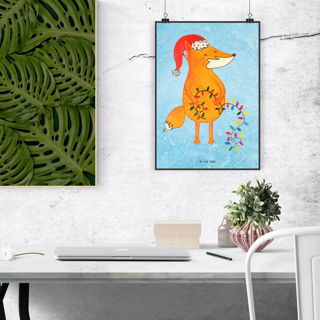 Poster Fuchs Weihnachten Posterdruck, Wandposter, grafikposter, wanddeko, Poster, Wandschmuck, wanddruck, wandkunst, kunstdruck poster, Wanddekoration, Deko Bild, Wandbild, Plakat, kunstposter, Designposter, drucke, Kunstdruck, Bild, Bild für Wand, Mr. & Mrs. Panda Poster, Wanddeko Bild, kunst für die wand, Wintermotiv, Heiligabend, Advent, Nikolaus, Weihnachtsdeko, Winter, Weihnachten, Weihnachtszeit, Füchse, Spruch schön, Geschenk Weihnachten, Fuchs, Weihnachtsmann