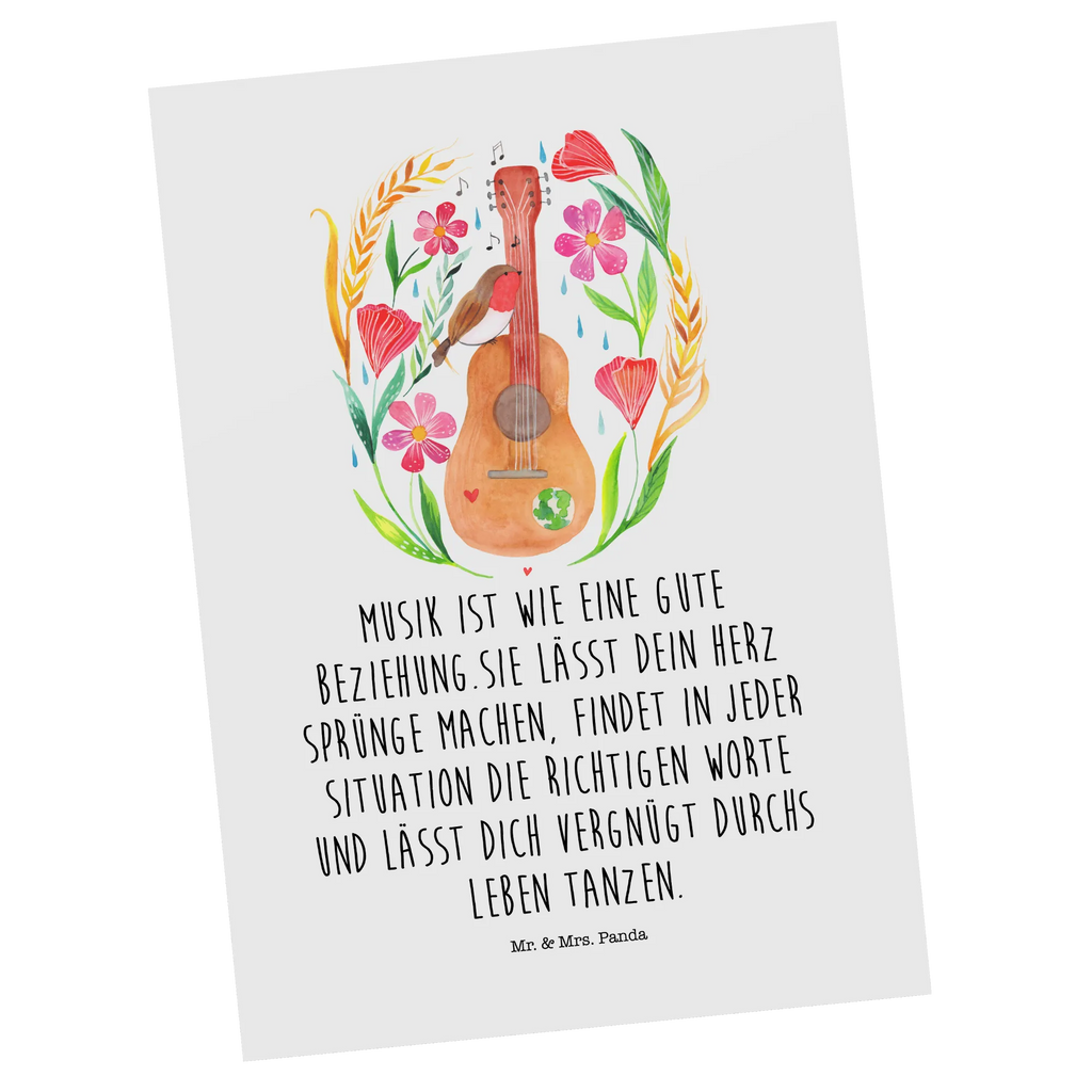 Pocztówka Rudzik Gitara Dekoracje kwiatowe, dekoracje wiosenne, dekoracje letnie, dekoracja, pozytywna wiadomość, miłośnik natury, na zewnątrz, natura, przygoda