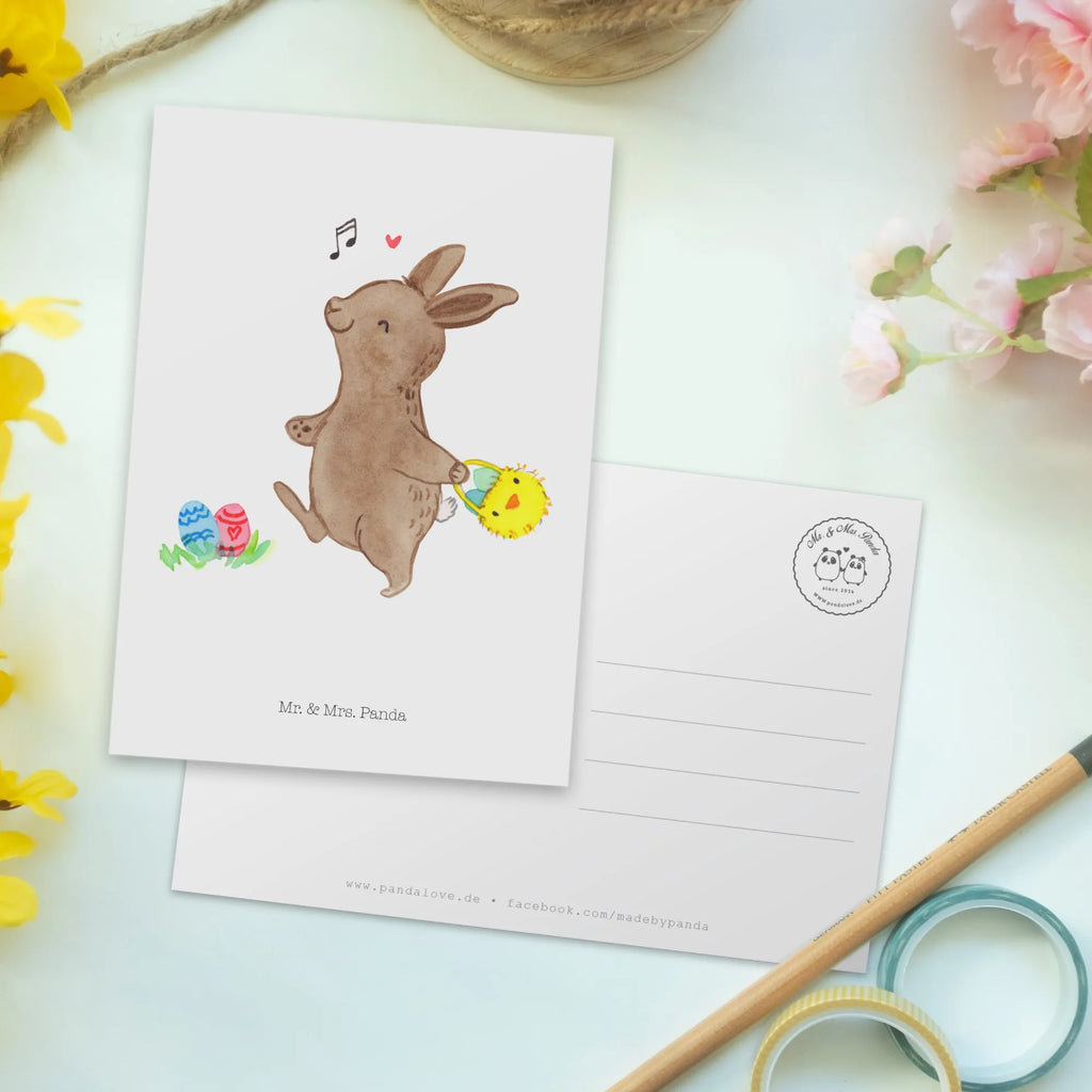 Pocztówka króliki Szukaj jajek Wielkanoc, zajączek wielkanocny, prezenty wielkanocne, gniazdo wielkanocne, dekoracje wielkanocne, prezenty na Wielkanoc, prezent wielkanocny, prezenty wielkanocne dla dzieci, Wielkanoc dla dzieci