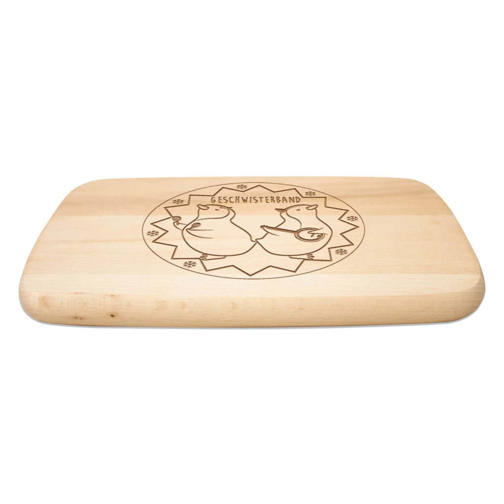 Frühstücksbrett Pinguin Geschwister Schneidebrett Holz, Frühstücksbrett, Holzbrett, Frühstücksbrettchen, Schneidebrett, Küchenbrett, Familie, Vatertag, Muttertag, Bruder, Schwester, Mama, Papa, Oma, Opa, Geburtstag, Pinguin, Paar, Geschenk, Geschwister, Liebe, Weihnachten