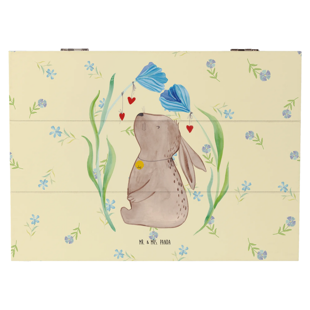 Holzkiste Hase Blume Erinnerungsbox, Aufbewahrungsbox, XXL, Holzkiste, Kiste, Truhe, Geschenkbox, Dekokiste, Erinnerungskiste, Schatulle, Schatzkiste, Geschenkdose, Ostern, Osterhase, Ostergeschenke, Osternest, Osterdeko, Geschenke zu Ostern, Ostern Geschenk, Ostergeschenke Kinder, Ostern Kinder, Schwangerschaft, Geburtstag, Geburt, Hase, Kaninchen, Taufe, Hoffnung, Kindergeburtstag, erstes Kind, Taufgeschenk, Kind, Träume