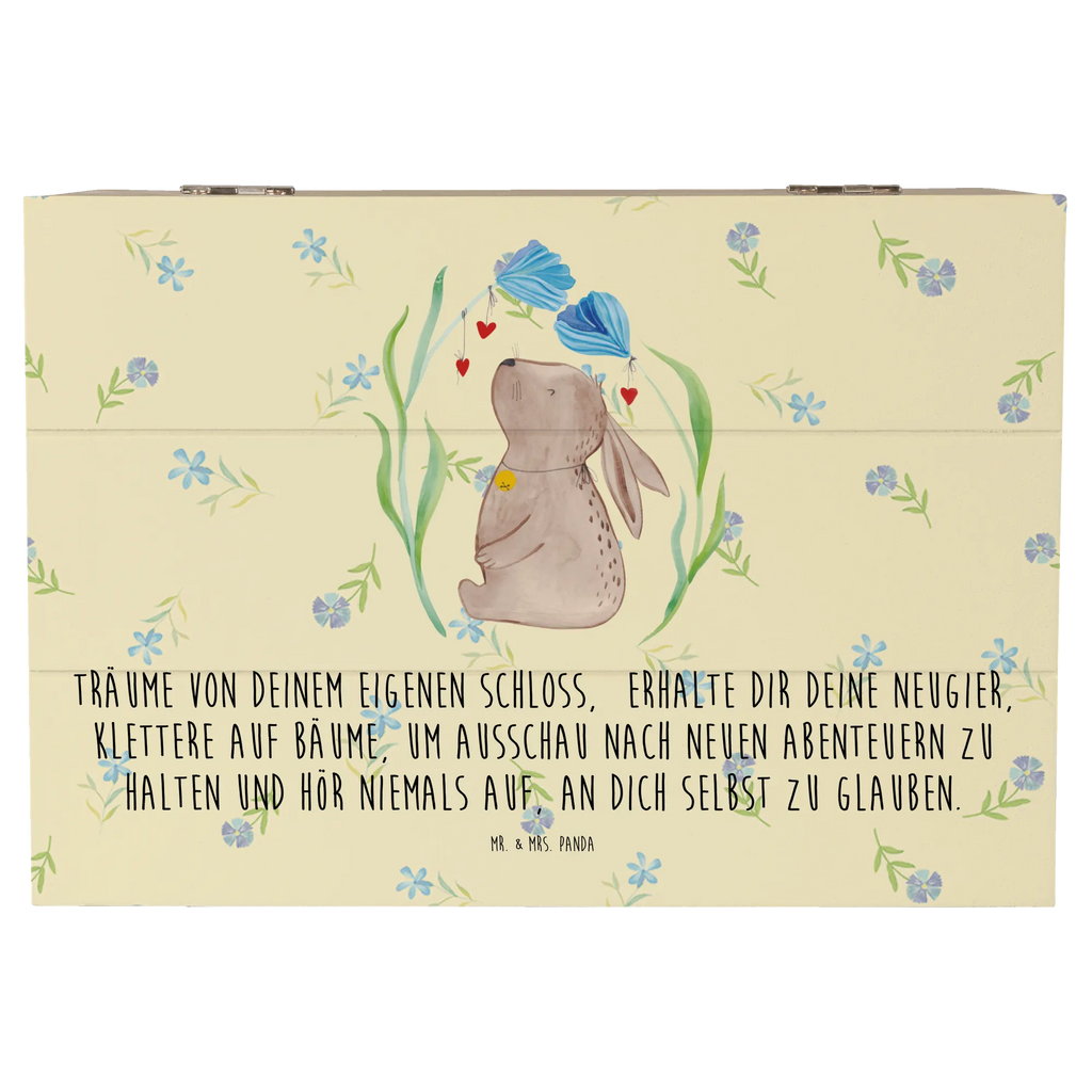 Holzkiste Hase Blume Erinnerungsbox, Aufbewahrungsbox, XXL, Holzkiste, Kiste, Truhe, Geschenkbox, Dekokiste, Erinnerungskiste, Schatulle, Schatzkiste, Geschenkdose, Ostern, Osterhase, Ostergeschenke, Osternest, Osterdeko, Geschenke zu Ostern, Ostern Geschenk, Ostergeschenke Kinder, Ostern Kinder, Schwangerschaft, Geburtstag, Geburt, Hase, Kaninchen, Taufe, Hoffnung, Kindergeburtstag, erstes Kind, Taufgeschenk, Kind, Träume