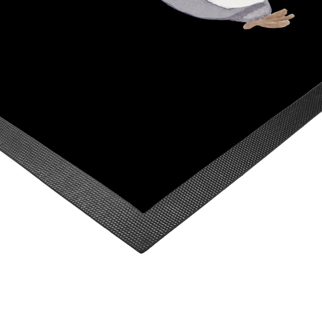 Doormat penguin looking for eggs Easter, Easter bunny