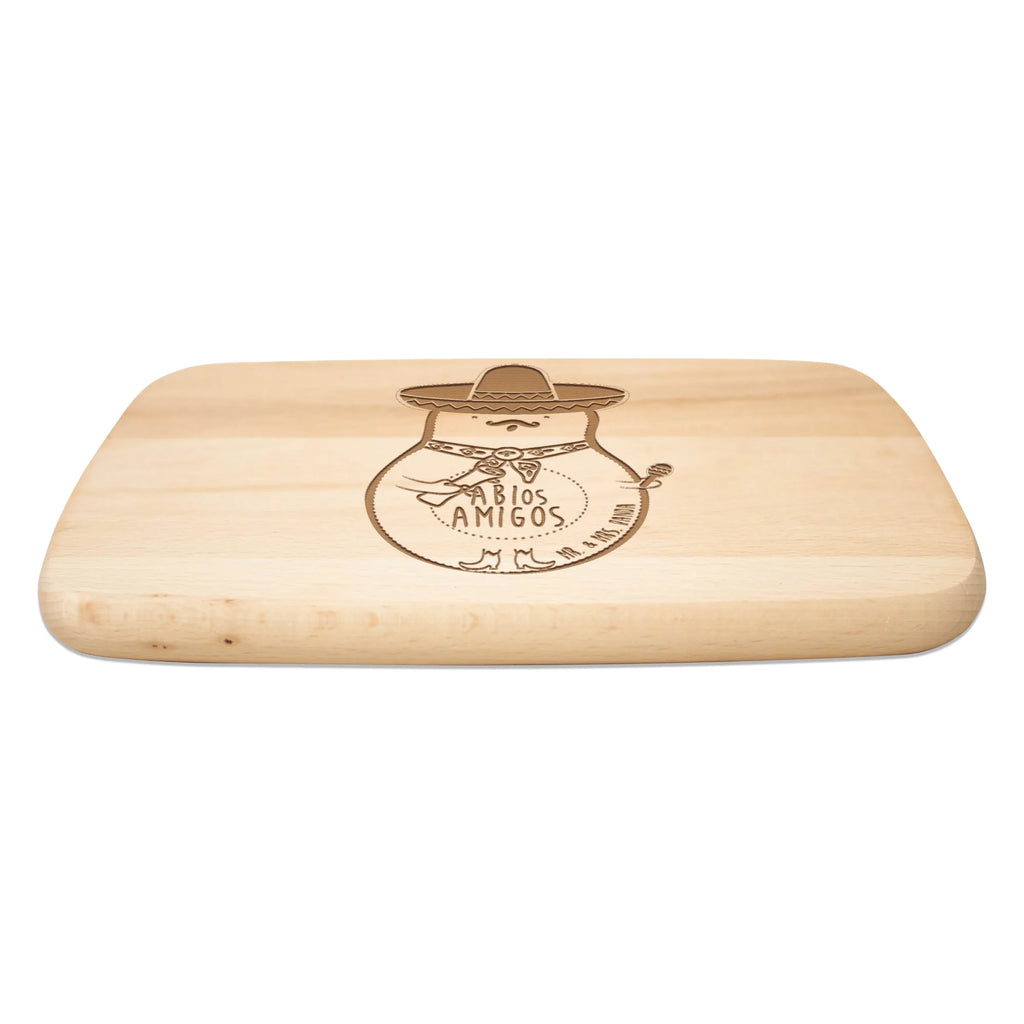 Schneidebrett Abios Amigos Schneidebrett Holz, Schneidebrett, Küchenbrett, Frühstücksbrett, Holzbrett, Frühstücksbrettchen