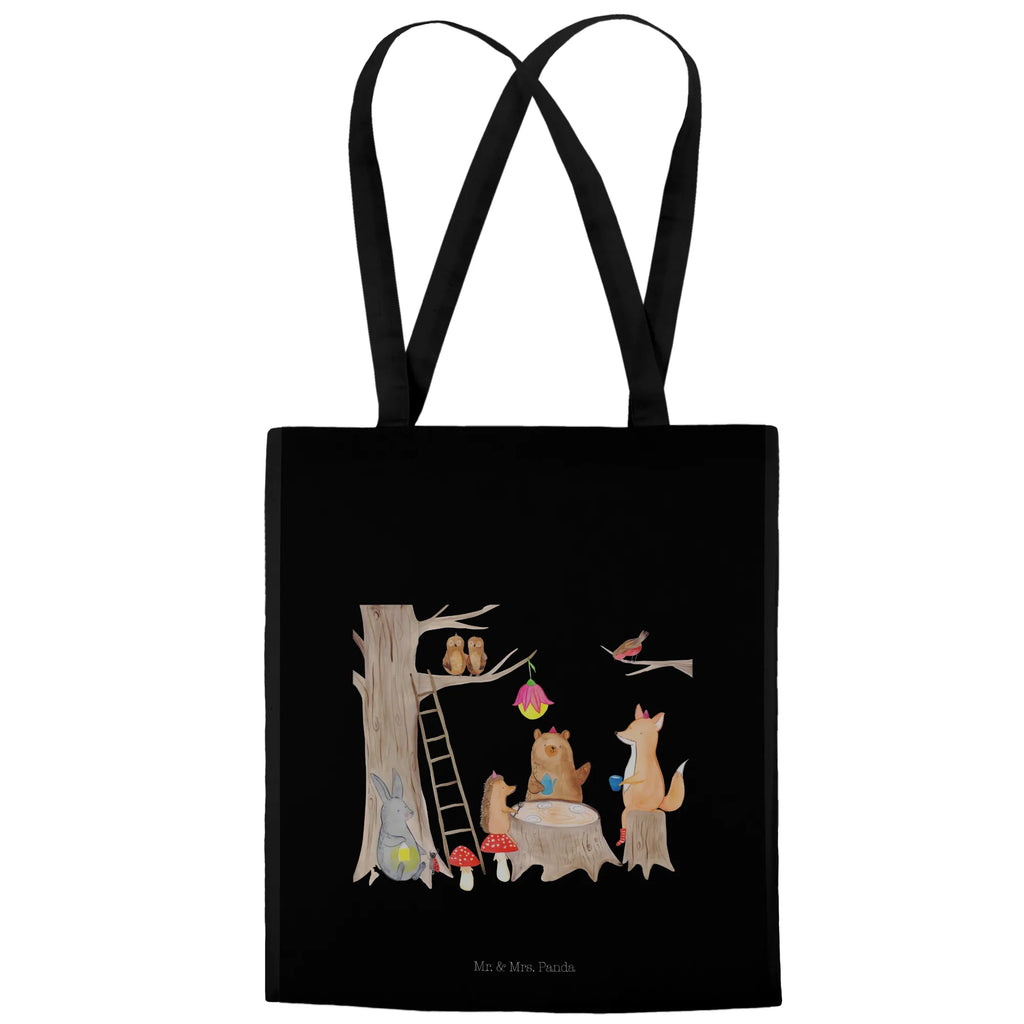 Tote bag forest animals picnic Badetasche, Jutetasche, Tasche, Stofftasche, Tragetasche, Schultertasche, Beuteltasche, Strandtasche, Umhängetasche, Stoffbeutel, Jutebeutel, Shopper, Laptoptasche, Einkaufstasche, Einkaufstüte, Beutel, Tiermotive, Gute Laune, lustige Sprüche, Tiere, Picknick, Fuchs, Hase, Wald, Igel, Eichhörnchen, Maus, Waldtiere