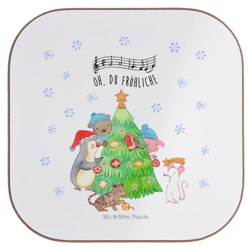 Podkładka Ozdabianie choinki Zima, Boże Narodzenie, dekoracje świąteczne, Mikołaj, Adwent, Wigilia, zimowy motyw