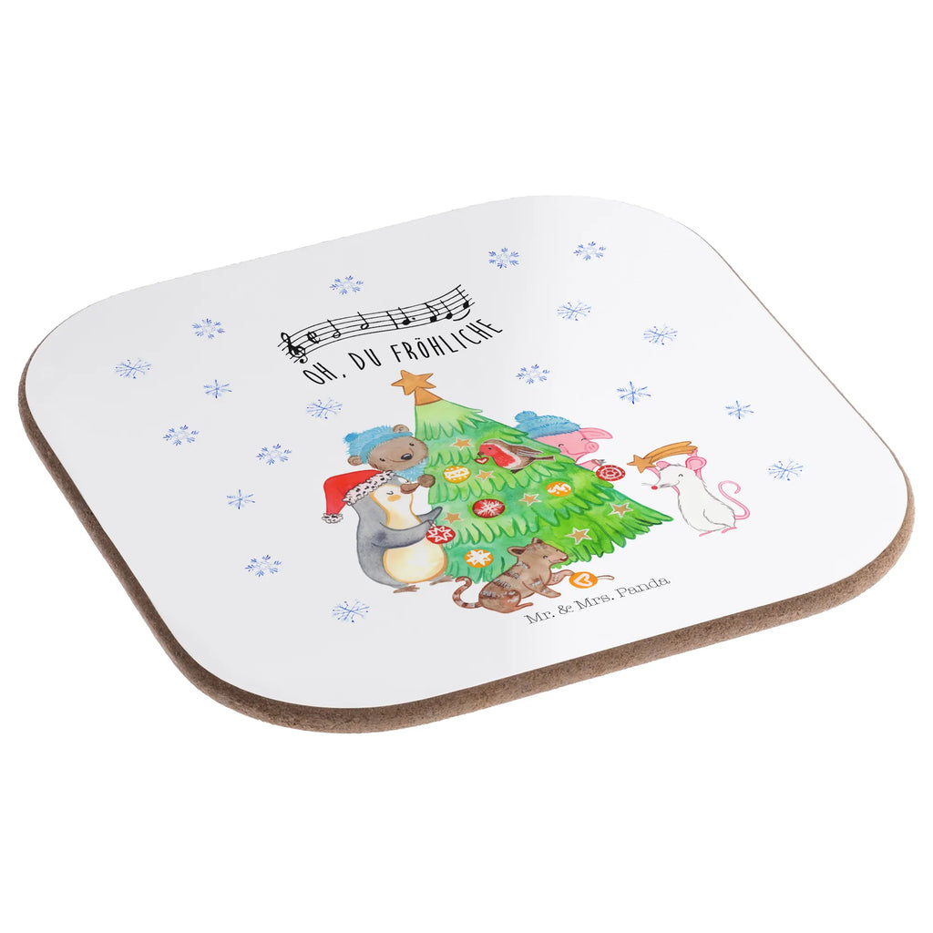 Podkładka Ozdabianie choinki Zima, Boże Narodzenie, dekoracje świąteczne, Mikołaj, Adwent, Wigilia, zimowy motyw