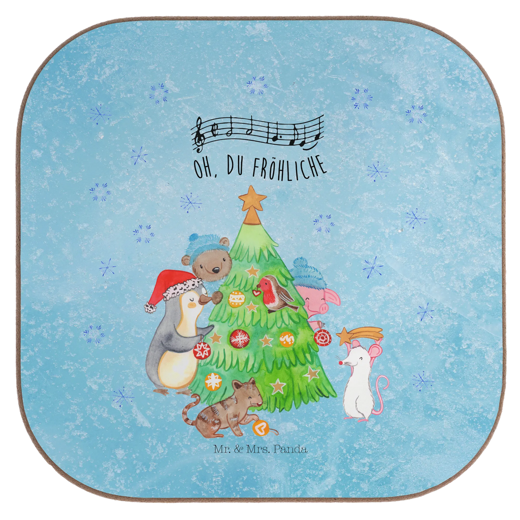 Podkładka Ozdabianie choinki Zima, Boże Narodzenie, dekoracje świąteczne, Mikołaj, Adwent, Wigilia, zimowy motyw