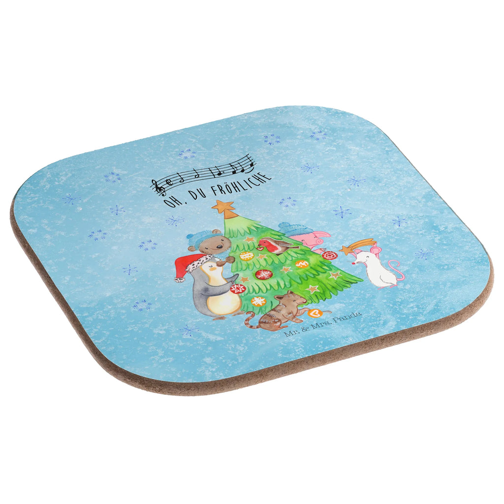 Podkładka Ozdabianie choinki Zima, Boże Narodzenie, dekoracje świąteczne, Mikołaj, Adwent, Wigilia, zimowy motyw