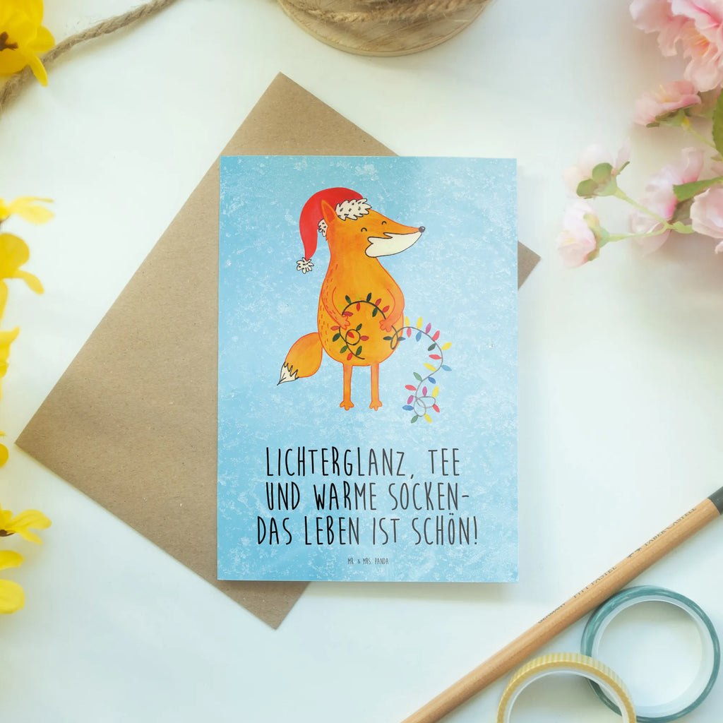 Grußkarte Fuchs Weihnachten Ansichtskarten, Geburtstagskarte, Karte, Grußkarte, Hochzeitskarte, Klappkarte, Einladungskarte, Glückwunschkarte, Winter, Weihnachten, Weihnachtsdeko, Nikolaus, Advent, Heiligabend, Wintermotiv, Weihnachtszeit, Geschenk Weihnachten, Fuchs, Füchse, Spruch schön, Weihnachtsmann