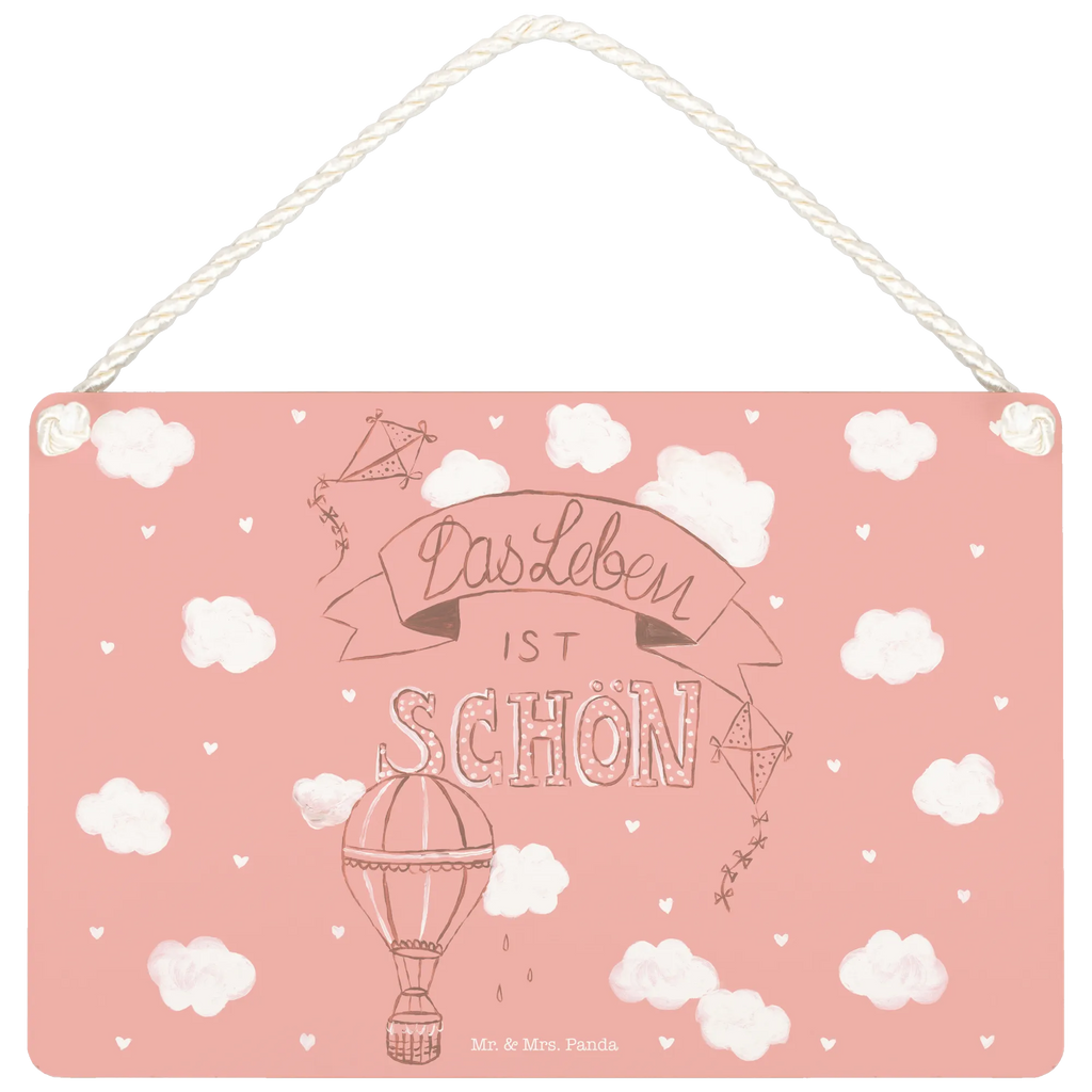 Decorative sign hot air balloon Life Nature, joy of life, love, experience, Life is beautiful, be happy, Life, Hot-air balloon, Inspiration, Saying life, Quote, Decoration house