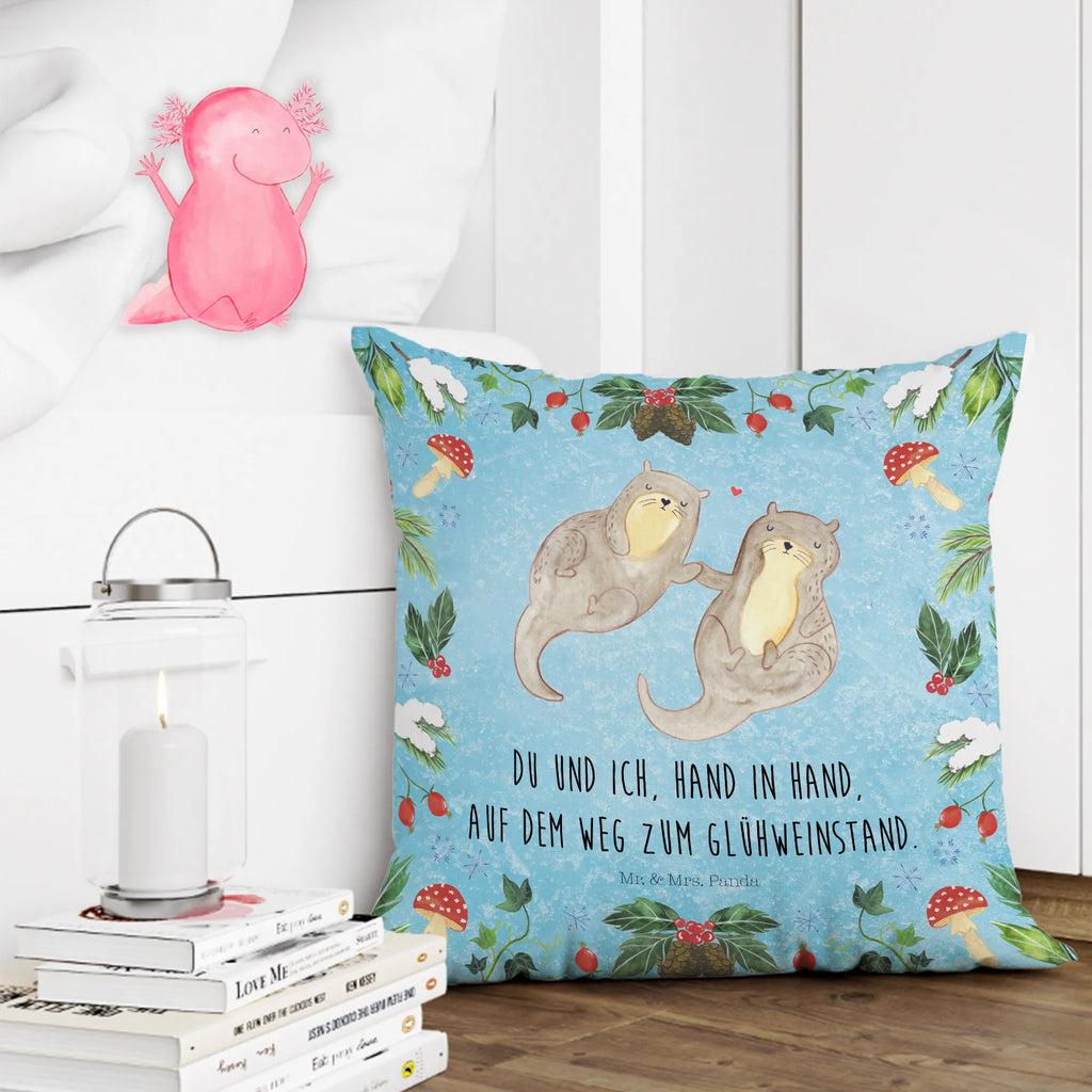 40x40 Kissen Otter Glühweinstand Kopfkissen, Kissen, Sofakissen, Dekokissen Sofa, Kissenhülle, Kissenbezug 40x40, Zierkissen, Dekokissen 40x40, Kissen 40x40 Waschbar, Dekokissen, Kopfkissen 40x40, Kissenbezüge, Kissenhülle 40x40, Kissen 40x40, sitzkissen, Motivkissen, Sofakissen 40x40, sofakissen, Couchkissen, Winter, Weihnachten, Weihnachtsdeko, Nikolaus, Advent, Heiligabend, Wintermotiv