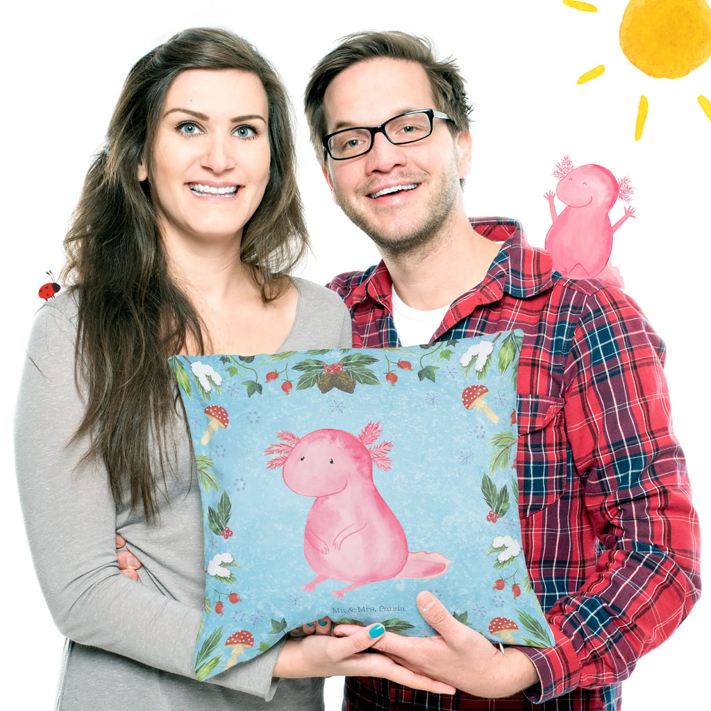 40x40 Kissen Axolotl Glücklich Kissen 40x40, Couchkissen, Sofakissen, Dekokissen Sofa, Kopfkissen 40x40, Kissen, sofakissen, Kissenbezug 40x40, Motivkissen, sitzkissen, Kissenhülle, Kissen 40x40 Waschbar, Dekokissen, Kissenhülle 40x40, Kopfkissen, Sofakissen 40x40, Dekokissen 40x40, Zierkissen, Kissenbezüge, Winter, Weihnachten, Weihnachtsdeko, Nikolaus, Advent, Heiligabend, Wintermotiv