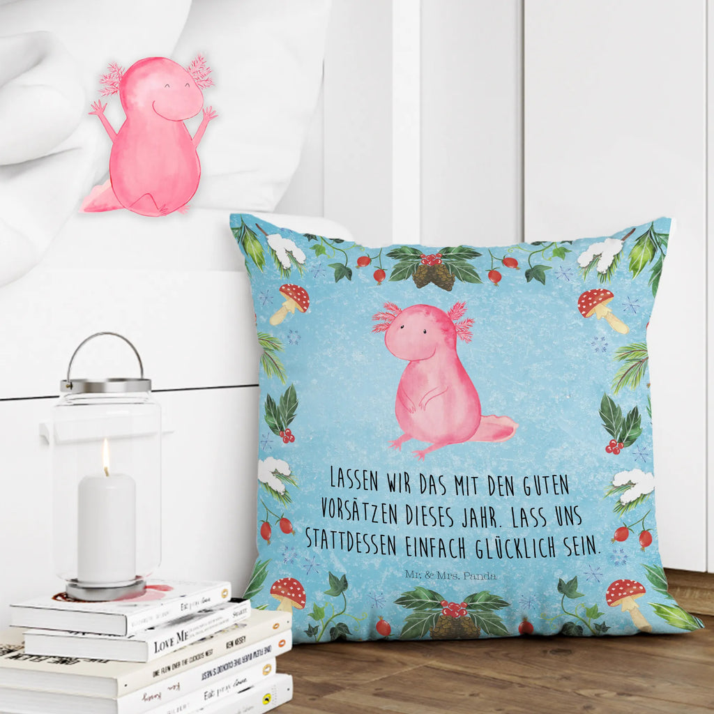 40x40 Kissen Axolotl Glücklich Kissen 40x40, Couchkissen, Sofakissen, Dekokissen Sofa, Kopfkissen 40x40, Kissen, sofakissen, Kissenbezug 40x40, Motivkissen, sitzkissen, Kissenhülle, Kissen 40x40 Waschbar, Dekokissen, Kissenhülle 40x40, Kopfkissen, Sofakissen 40x40, Dekokissen 40x40, Zierkissen, Kissenbezüge, Winter, Weihnachten, Weihnachtsdeko, Nikolaus, Advent, Heiligabend, Wintermotiv