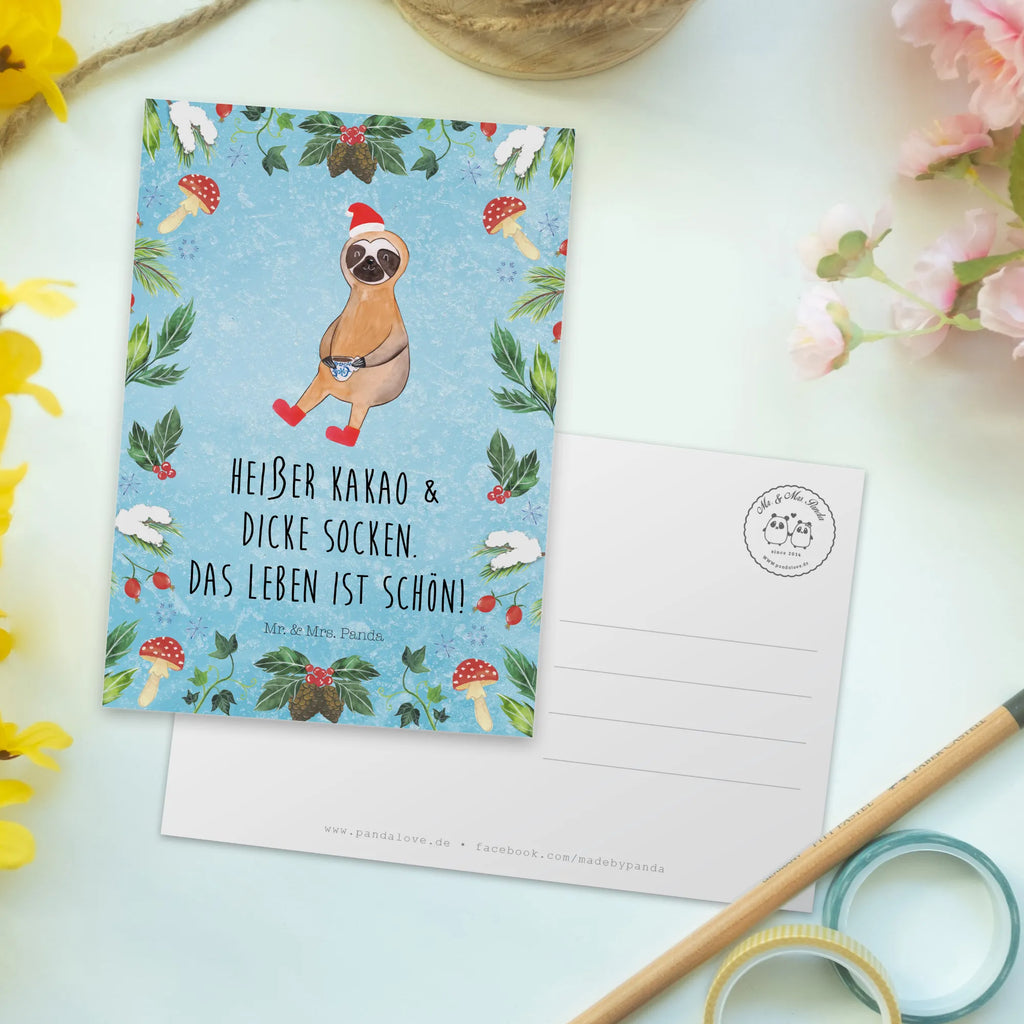 Postkarte Faultier Kakao Geburtstagskarte, Geschenkkarte, Einladung Geburtstag, Ansichtskarten, Einladungskarte, Einladungskarten Geburtstag, Dankeskarte, Karte, Grußkarte, Ansichtskarte, Einladung, Postkarte, Winter, Weihnachten, Weihnachtsdeko, Nikolaus, Advent, Heiligabend, Wintermotiv