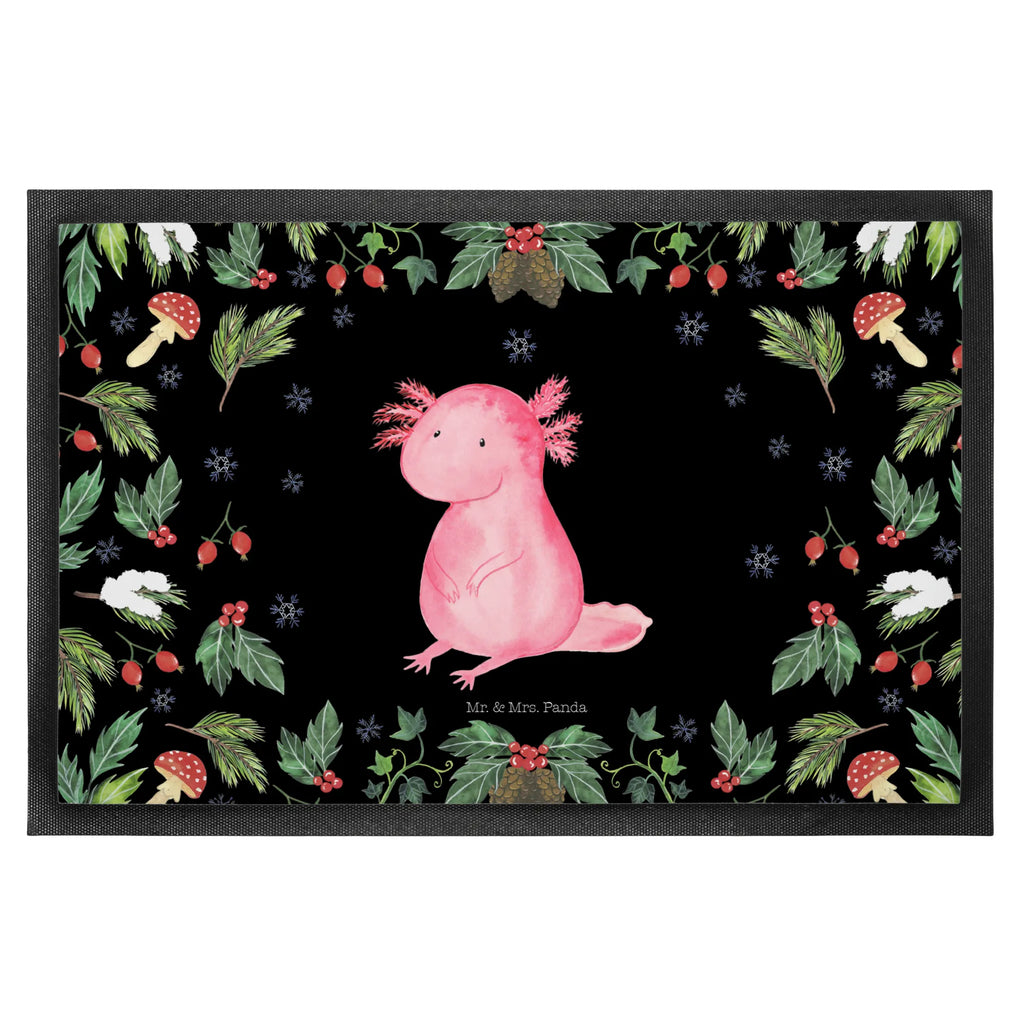 Fußmatte Axolotl Glücklich außenmatte, Türmatte, schmutzfangmatten, türmatten, Eingangsmatte, Schmutzfangteppich, matte haustür, flurmatte, Abtretmatte, Fußabtreter, Haustürmatte, Sauberlaufmatte, Schmutzfangmatte, Schuhabstreifer, Fussmatte, Türvorleger, Abtreter, Eingangsteppich, sauberlaufmatten, hausmatte, abstreifer, Schmutzfänger, fußmatte, Fußmatten, Fußabstreifer, Schmutzmatte, Weihnachten, Wintermotiv, Heiligabend, Advent, Nikolaus, Weihnachtsdeko, Winter