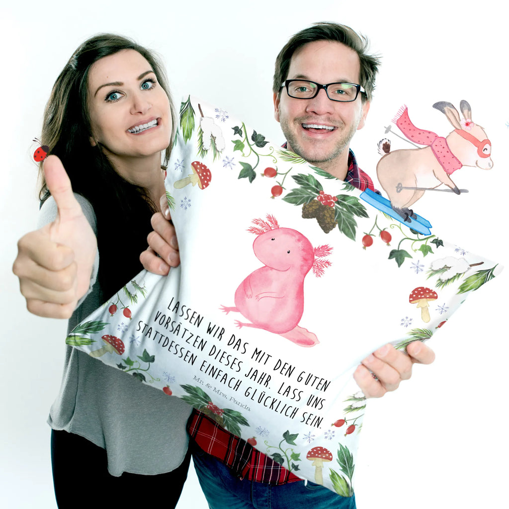 40x40 Kissen Axolotl Glücklich Kissen 40x40, Couchkissen, Sofakissen, Dekokissen Sofa, Kopfkissen 40x40, Kissen, sofakissen, Kissenbezug 40x40, Motivkissen, sitzkissen, Kissenhülle, Kissen 40x40 Waschbar, Dekokissen, Kissenhülle 40x40, Kopfkissen, Sofakissen 40x40, Dekokissen 40x40, Zierkissen, Kissenbezüge, Winter, Weihnachten, Weihnachtsdeko, Nikolaus, Advent, Heiligabend, Wintermotiv