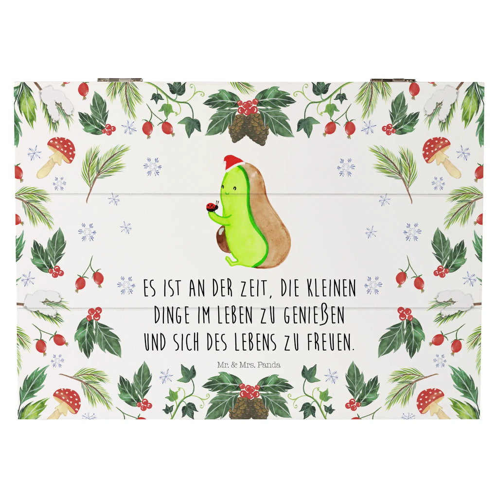 Skrzynia drewniana null null Zima, Boże Narodzenie, dekoracje świąteczne, Mikołaj, Adwent, Wigilia, zimowy motyw