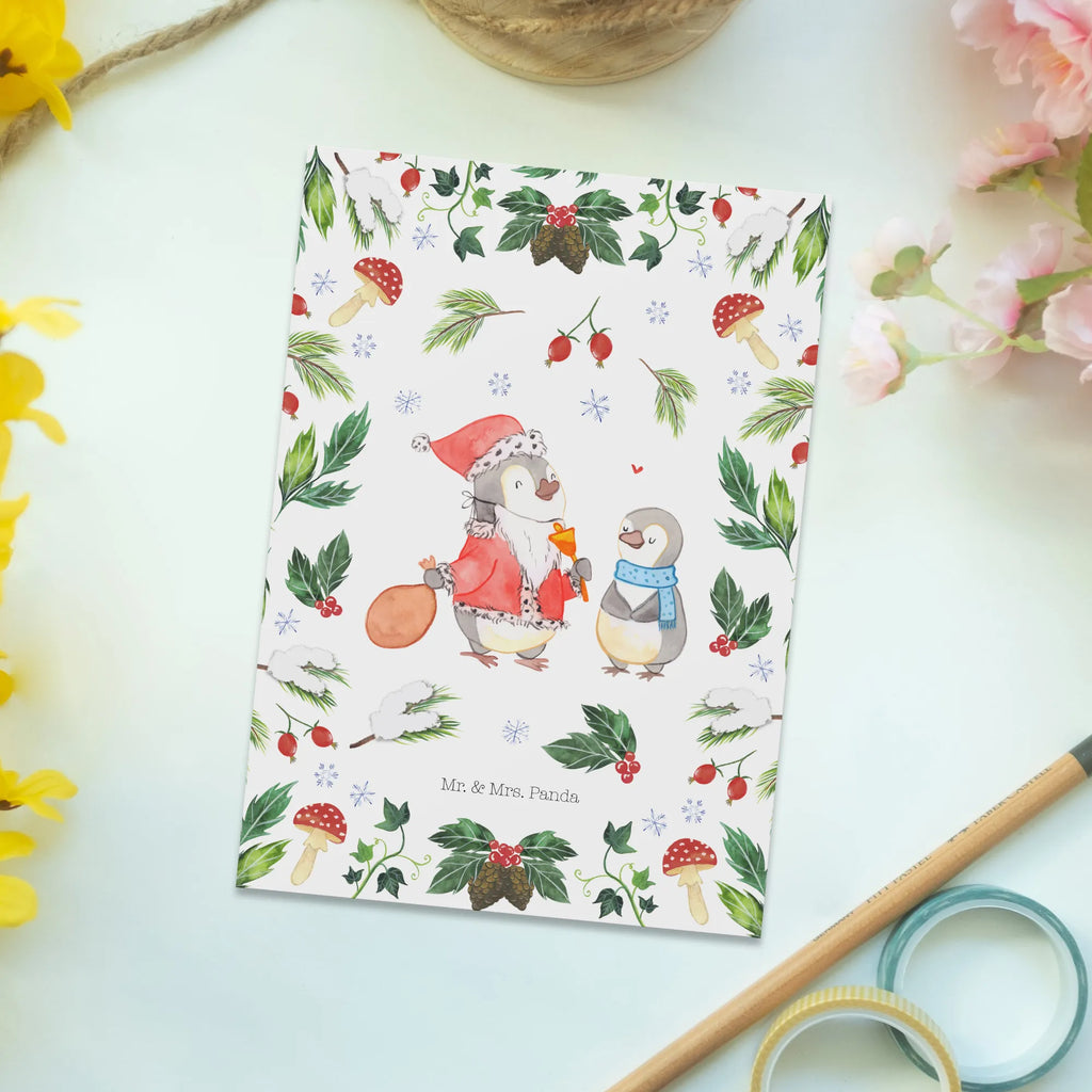 Postkarte Pinguin Wunschliste Geburtstagskarte, Karte, Ansichtskarten, Einladungskarten Geburtstag, Grußkarte, Geschenkkarte, Dankeskarte, Ansichtskarte, Einladung, Einladungskarte, Postkarte, Einladung Geburtstag, Winter, Weihnachten, Weihnachtsdeko, Nikolaus, Advent, Heiligabend, Wintermotiv