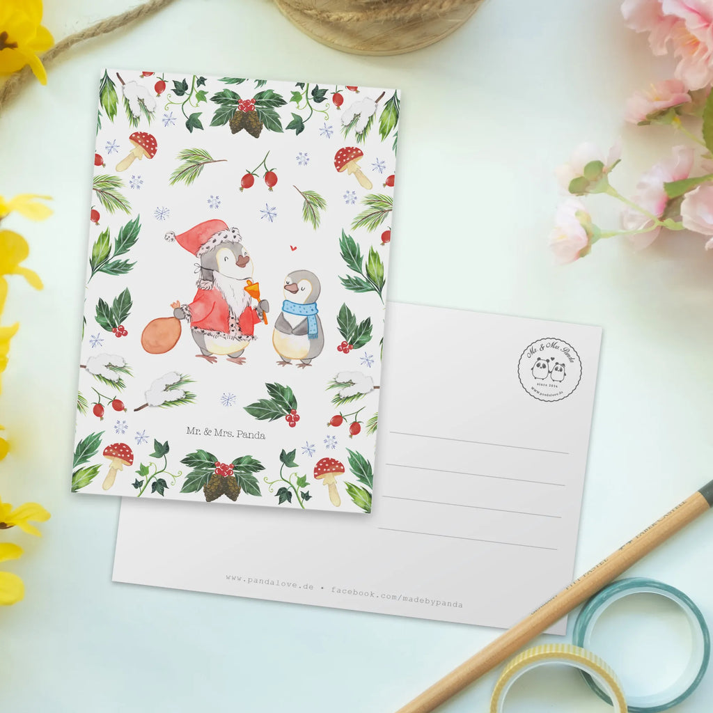 Postkarte Pinguin Wunschliste Geburtstagskarte, Karte, Ansichtskarten, Einladungskarten Geburtstag, Grußkarte, Geschenkkarte, Dankeskarte, Ansichtskarte, Einladung, Einladungskarte, Postkarte, Einladung Geburtstag, Winter, Weihnachten, Weihnachtsdeko, Nikolaus, Advent, Heiligabend, Wintermotiv