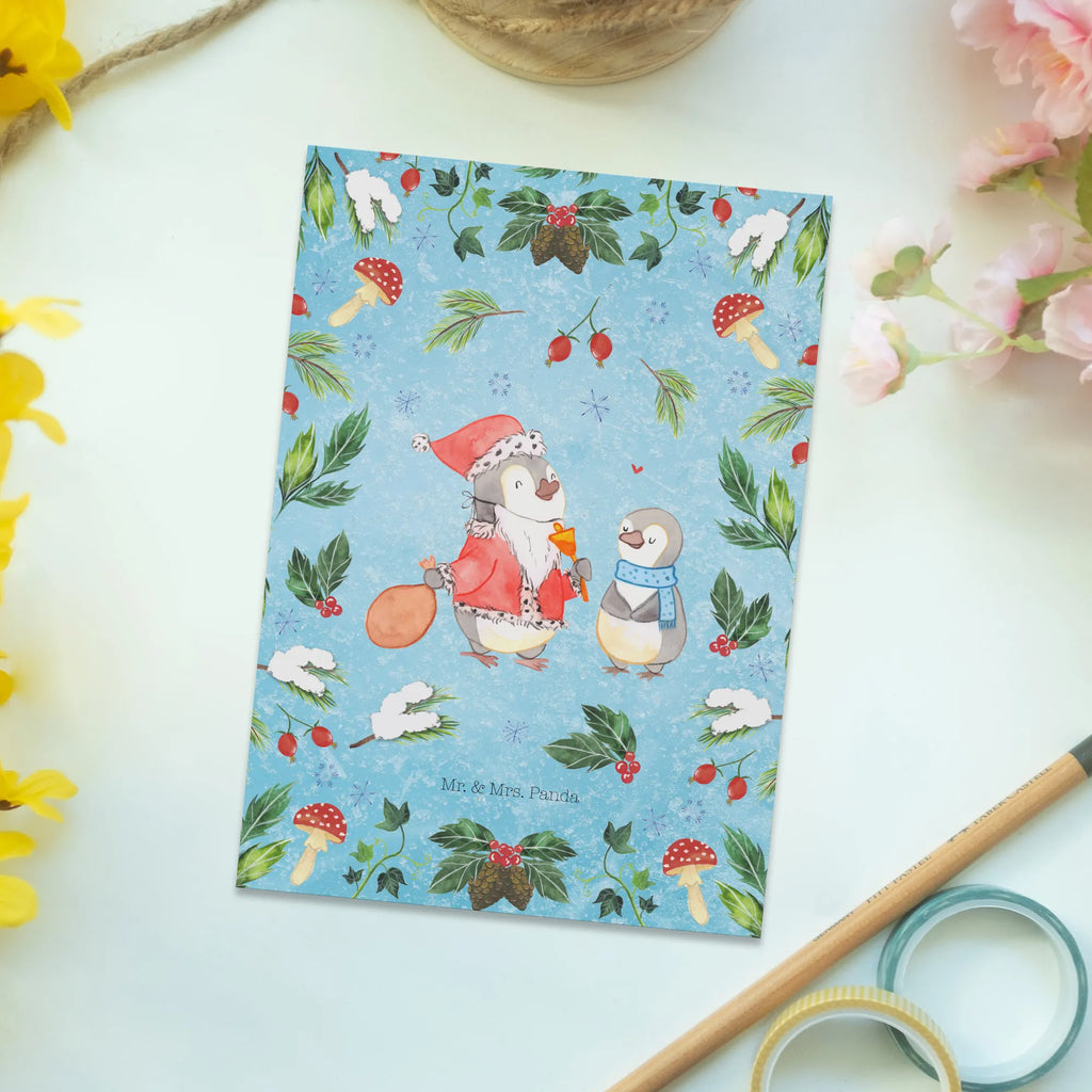 Postkarte Pinguin Wunschliste Geburtstagskarte, Karte, Ansichtskarten, Einladungskarten Geburtstag, Grußkarte, Geschenkkarte, Dankeskarte, Ansichtskarte, Einladung, Einladungskarte, Postkarte, Einladung Geburtstag, Winter, Weihnachten, Weihnachtsdeko, Nikolaus, Advent, Heiligabend, Wintermotiv