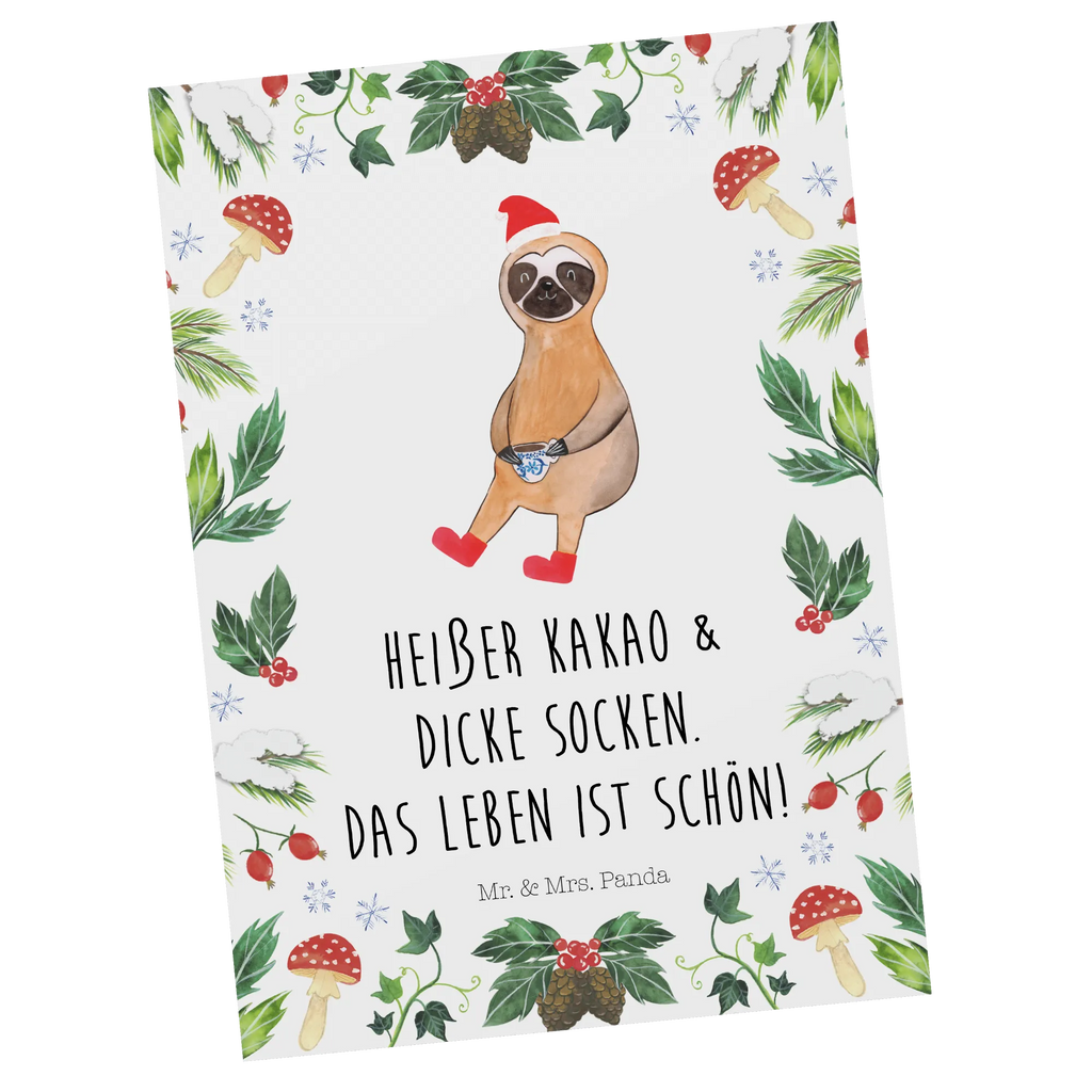 Postkarte Faultier Kakao Geburtstagskarte, Geschenkkarte, Einladung Geburtstag, Ansichtskarten, Einladungskarte, Einladungskarten Geburtstag, Dankeskarte, Karte, Grußkarte, Ansichtskarte, Einladung, Postkarte, Winter, Weihnachten, Weihnachtsdeko, Nikolaus, Advent, Heiligabend, Wintermotiv