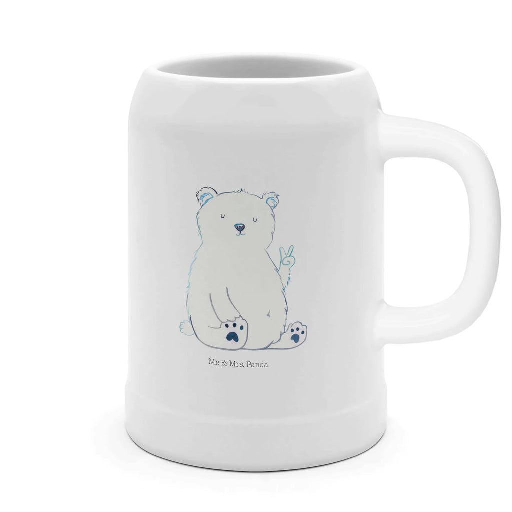 Kufel piwny Niedźwiedź polarny leniwy Niedźwiedź, Miś, Pluszowy miś