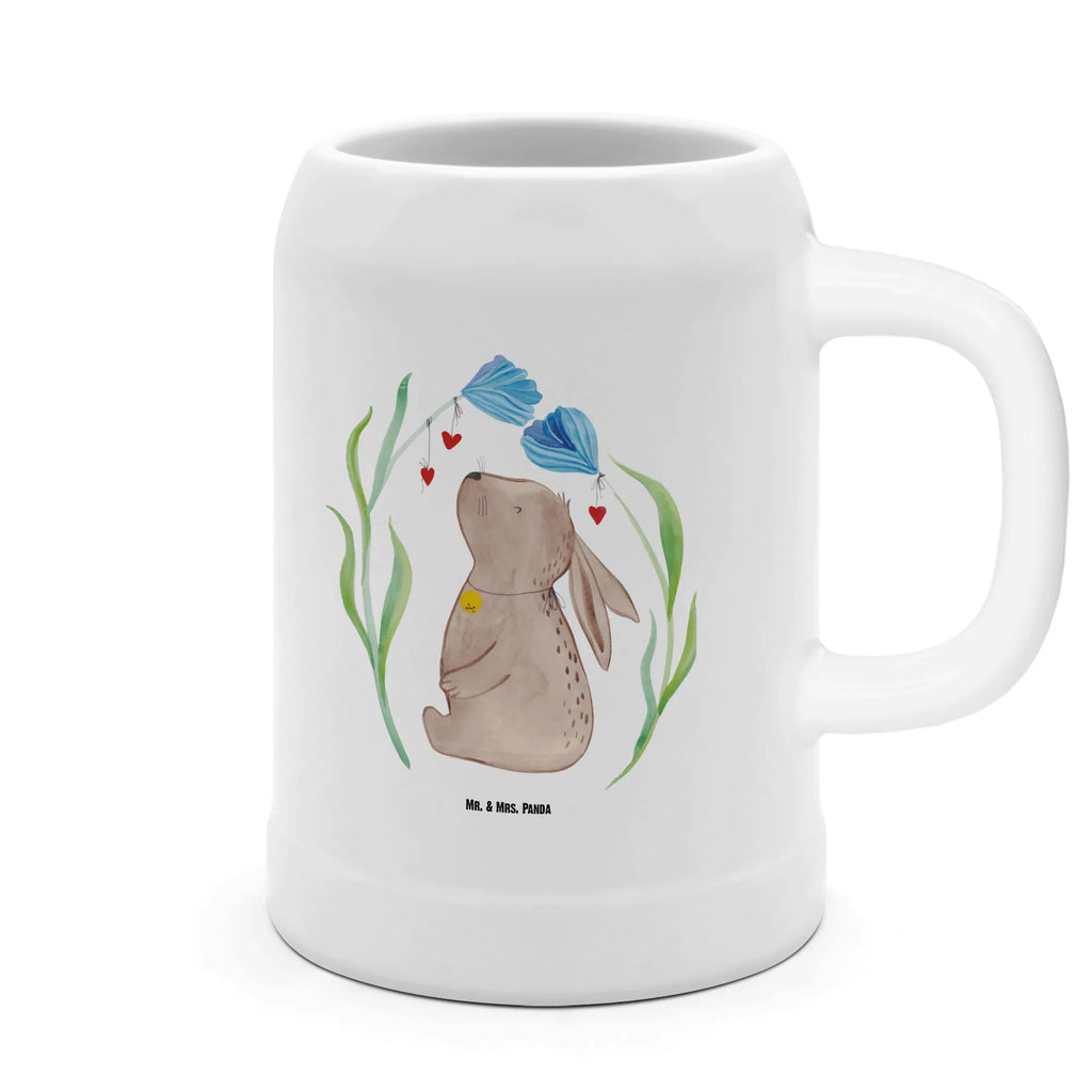 Kufel piwny królik kwiat Wielkanoc, zajączek wielkanocny, prezenty wielkanocne, gniazdo wielkanocne, dekoracje wielkanocne, prezenty na Wielkanoc, prezent wielkanocny, prezenty wielkanocne dla dzieci, Wielkanoc dla dzieci