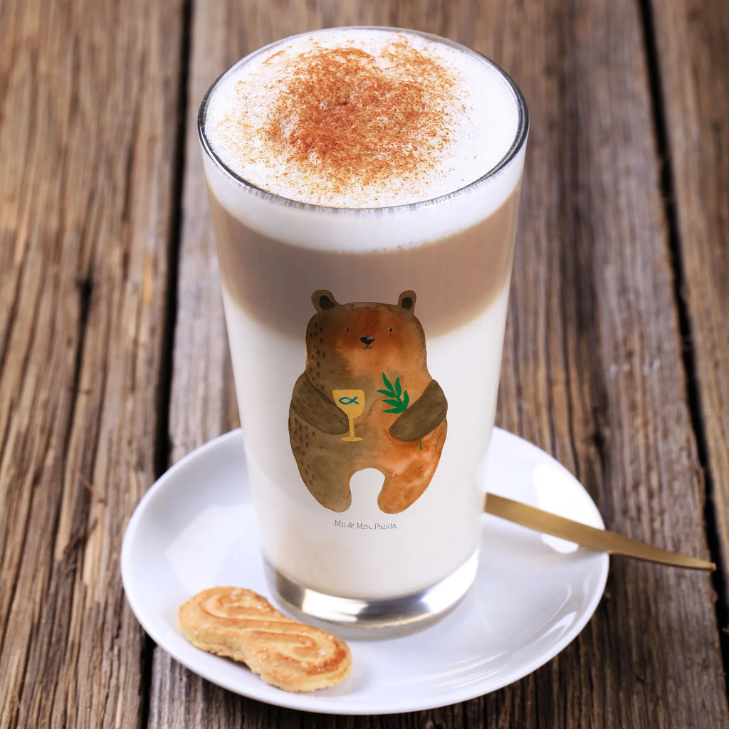 Glass bear confirmation bear, teddy, teddy bear, cuddly toy, evangelic, confirmation, service, church