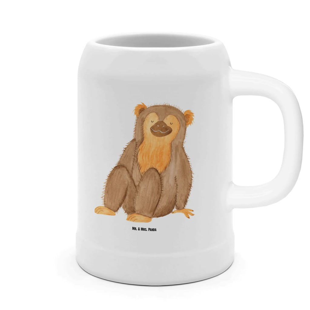 Beer mug Monkey Africa, selfcare, love, self-esteem, monkey, respect, monkeys, self-love, motivation, self-confidence