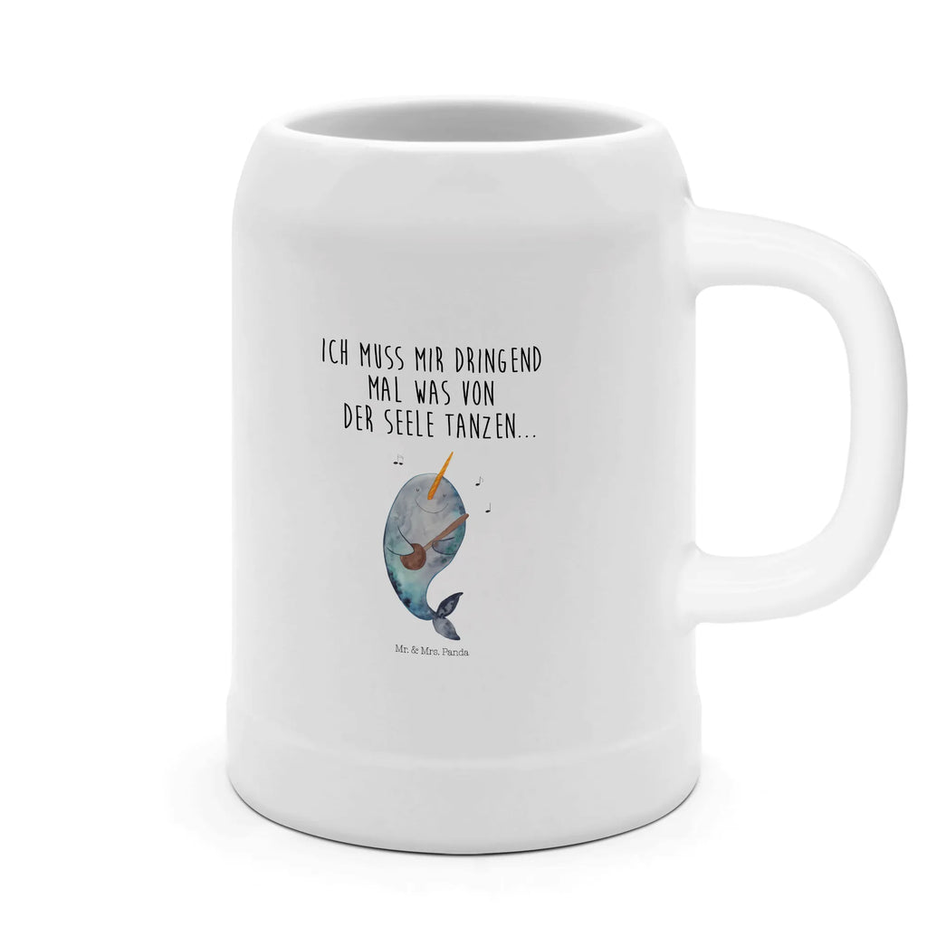 Kufel piwny narwal Gitara Zwierzeta morskie, Morze, Wakacje