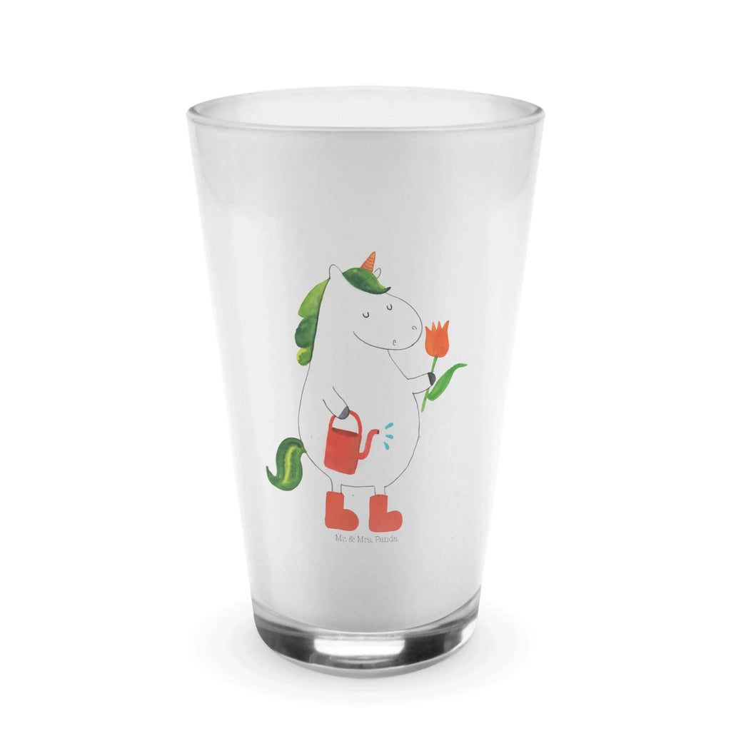 Glas Einhorn Gärtner milchkaffee glas, cappuccinoglas, Trinkbecher Glas, eistee glas, Latte Macchiato Glas, Saftglas, Longdrinkglas, Wasserglas, Glasbecher, kaffeeglas, Teeglas, Limonadenglas, Cocktailglas, becher glas, Glas, Trinkglas, smoothie glas, eiskaffeeglas, Unicorn, Einhorn, Einhörner, Einhorn Deko, Stiefel, Giesskanne, Freundin, Luftballon, Gießkanne, Blume, Garten, Lebenslust, Freude