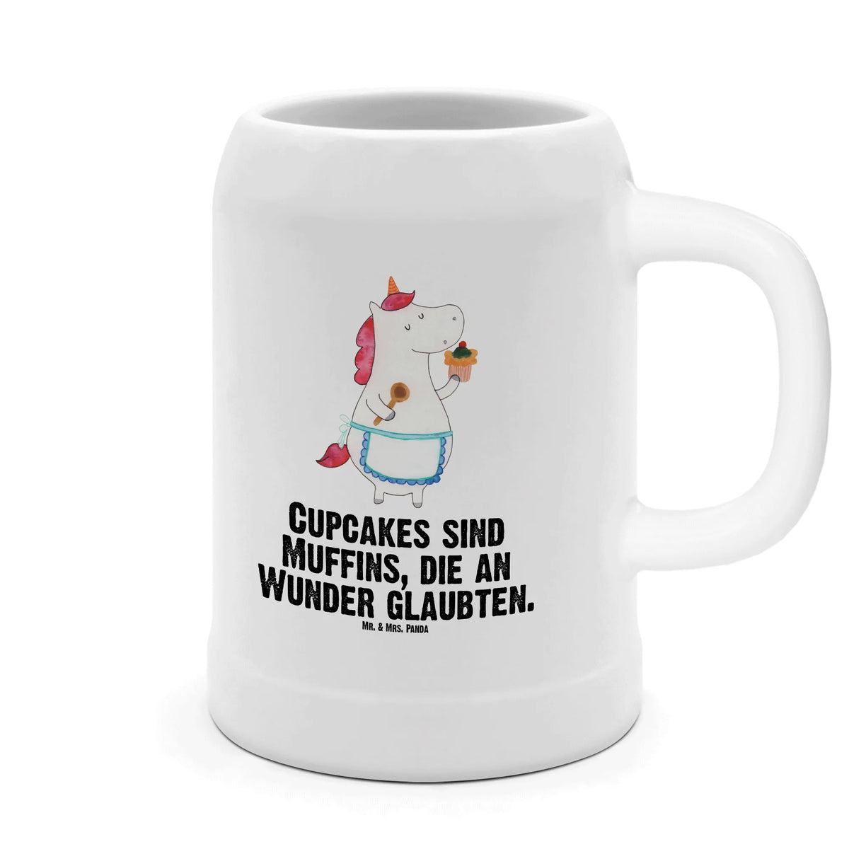 Beer mug unicorn Kitchen Steinzeugkrug, Humpen, Seidel, Steingutkrug, Tonkrug, Steinbierkrug, Mr. & Mrs. Panda Bierkrug, Bierhumpen, Krug, Bierbecher, Trinkkrug, Bier Seidel, Keramikkrug, Steinkrug, Bier Humpen, Unicorn, Einhorn, Einhörner, Einhorn Deko, Torte, Bäckerin, Kuchen, Träumer, Hobbykoch, Backen, Muffin, Koch, Motivation, Träumen
