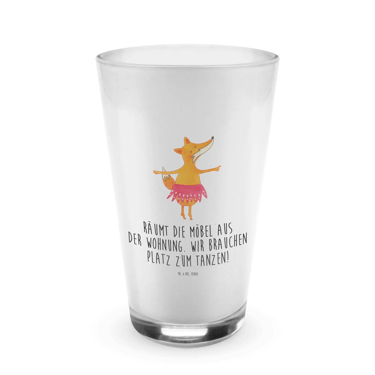 Glas Fuchs Ballerina Glasbecher, bar glas, Longdrinkglas, smoothie glas, kaffeeglas, cappuccino glas, Trinkbecher Glas, Eiskaffee Glas, Trinkglas, Latte Glas, Limonadenglas, cappuccinoglas, Glas, eistee glas, Teeglas, eiskaffeeglas, milchkaffee glas, Longdrink Glas, Latte Macchiato Glas, Cocktailglas, Kaffee Glas, becher glas, Wasserglas, Cocktail Glas, Saftglas, Fuchs, Ballerina, Tänzerin, Füchse, Einladung, Geburtstag, Fuchs Spruch, Füchsin, Ballett, Tanzen, Party