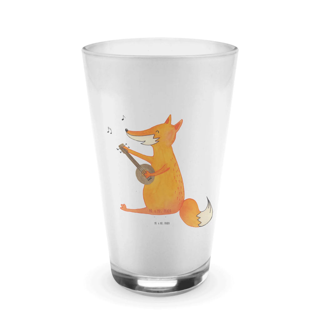 Szkło Lis gitara Limonadenglas, Teeglas, smoothie glas, becher glas, cappuccinoglas, Saftglas, kaffeeglas, Glasbecher, Latte Macchiato Glas, Trinkglas, Wasserglas, eiskaffeeglas, Cocktailglas, Trinkbecher Glas, milchkaffee glas, Longdrinkglas, eistee glas, Glas, Fuchs, Geschenk Musiker, Sängerin, Füchse, Musikerin, Sänger, Musik Spruch, Gitarre