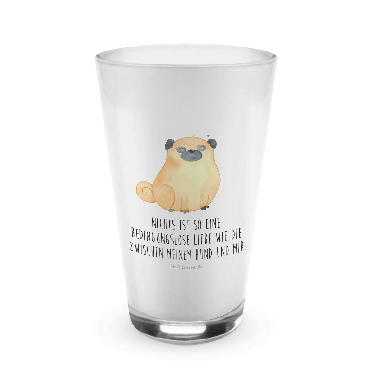 Glas Mops Latte Glas, Saftglas, cappuccino glas, eiskaffeeglas, smoothie glas, Eiskaffee Glas, Teeglas, cappuccinoglas, Limonadenglas, Glas, Trinkglas, Latte Macchiato Glas, milchkaffee glas, Cocktail Glas, kaffeeglas, Kaffee Glas, Cocktailglas, becher glas, Longdrink Glas, bar glas, Longdrinkglas, Glasbecher, eistee glas, Trinkbecher Glas, Wasserglas, Hund, Hunderasse, Hundebesitzer, Hundemotiv, Haustier, Tierliebhaber, Sprüche, Mops, Hundeliebe, Liebe