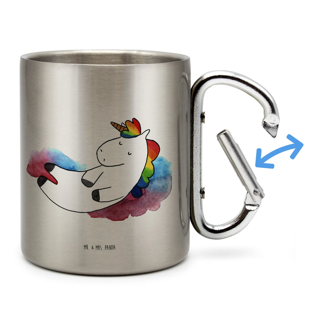 Stainless steel mug unicorn cloud 7 unicorn, unicorns, Unicorn, smile, reality, gift, Funny, in love, people, witty, faith