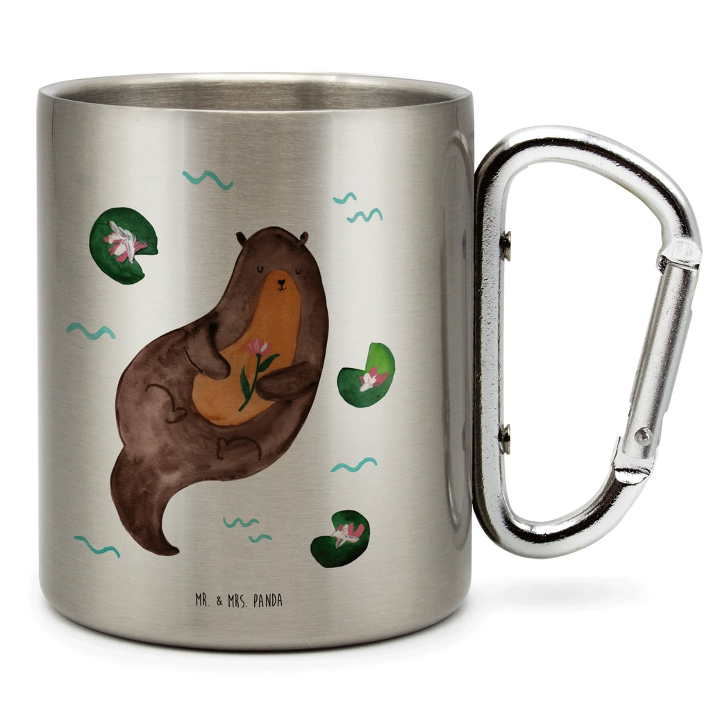 Edelstahlbecher Otter mit Seerose Edelstahl Kaffeebecher, metallbecher, wanderbecher, karabinerbecher, Trinkbecher Metall, Isolierbecher Edelstahl, Isolierbecher, Becher Aus Edelstahl, Edelstahlbecher, edelstahl thermobecher, Thermobecher Edelstahl, Edelstahl Trinkbecher, Kaffeebecher Edelstahl, Reisebecher, Thermobecher, Karabiner Becher, Edelstahltasse, Campingbecher, Tasse, thermotasse, Thermo Kaffeebecher, Becher, karabiner tasse, edelstahl reisebecher, Campingtasse, Trinkbecher Edelstahl, Metalltasse, edelstahl isolierbecher, Otter, Fischotter, Seeotter, Otter Seeotter See Otter