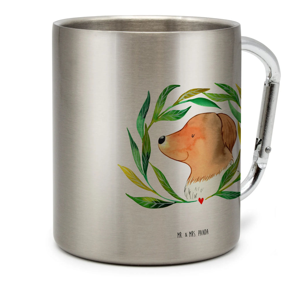 Stainless steel mug Dog Flower dog, mutt, hound, woof, dog mama, dog breed, love dogs, love for dogs, dog decorative items, bag with dog print, funny gifts for dog owners, what do you give a dog lover, Christmas gifts for dogs, gifts for dogs, dog sayings, self-therapy, dog love, dogs, therapy, dog happiness, vine