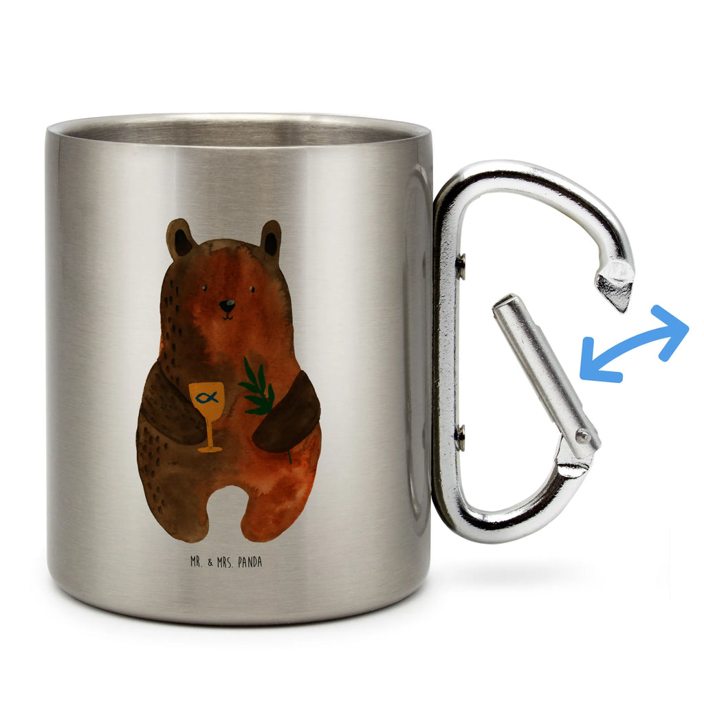 Kubek ze stali nierdzewnej niedźwiedź Bierzmowanie Niedźwiedź, Miś, Pluszowy miś