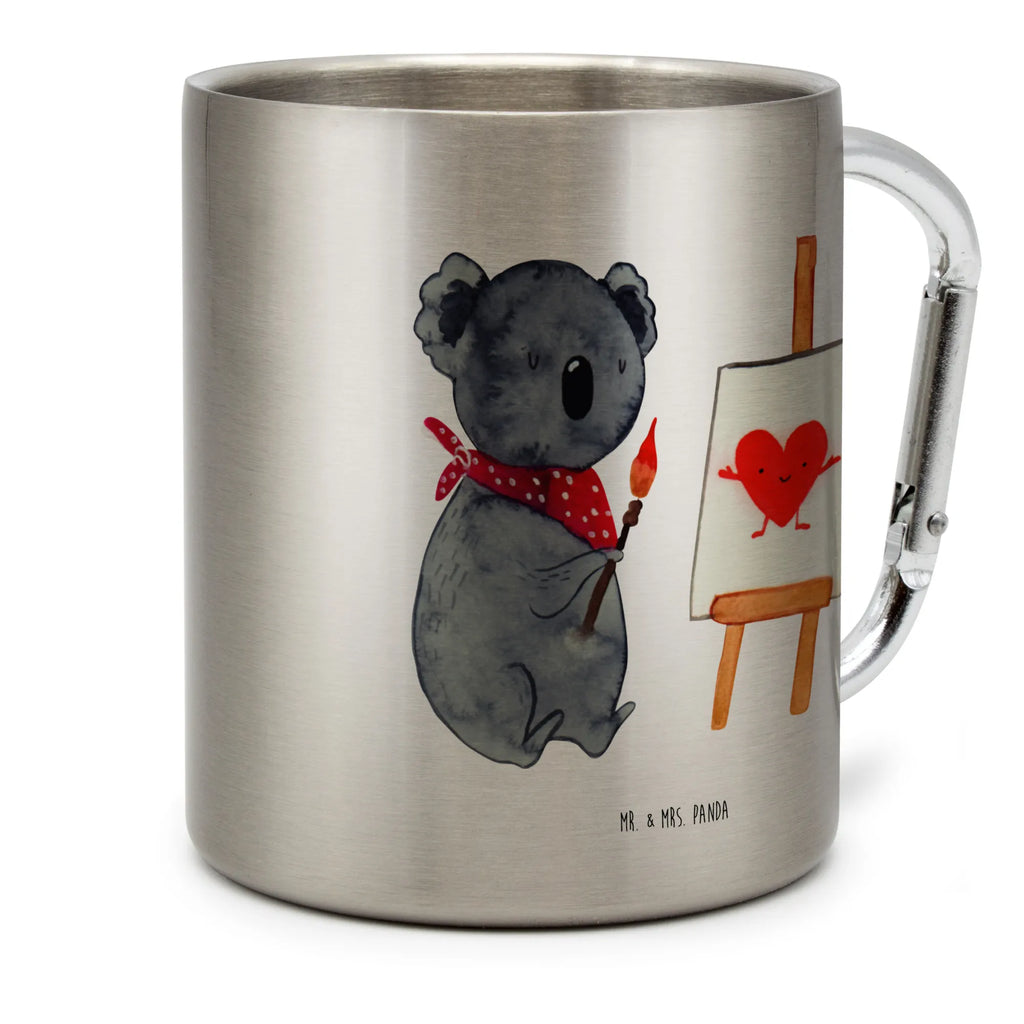 Stainless steel mug Koala bear Artist Kaffeebecher Edelstahl, Becher Aus Edelstahl, wanderbecher, Edelstahlbecher, Isolierbecher Edelstahl, karabiner tasse, edelstahl isolierbecher, Thermo Kaffeebecher, Isolierbecher, edelstahl thermobecher, Reisebecher, Thermobecher Edelstahl, karabinerbecher, Trinkbecher Metall, Edelstahl Kaffeebecher, thermotasse, Thermobecher, Metalltasse, Karabiner Becher, Edelstahl Trinkbecher, edelstahl reisebecher, Tasse, metallbecher, Trinkbecher Edelstahl, Campingbecher, Campingtasse, Edelstahltasse, Becher, Koala, Koalabär, Gefühle, Künstler, Zeichnen, Liebensbeweis, Liebesgeschenk, Liebe