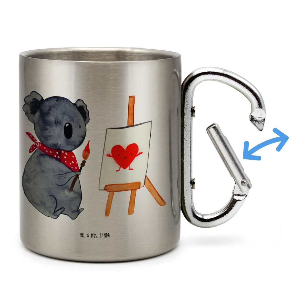 Stainless steel mug Koala bear Artist Kaffeebecher Edelstahl, Becher Aus Edelstahl, wanderbecher, Edelstahlbecher, Isolierbecher Edelstahl, karabiner tasse, edelstahl isolierbecher, Thermo Kaffeebecher, Isolierbecher, edelstahl thermobecher, Reisebecher, Thermobecher Edelstahl, karabinerbecher, Trinkbecher Metall, Edelstahl Kaffeebecher, thermotasse, Thermobecher, Metalltasse, Karabiner Becher, Edelstahl Trinkbecher, edelstahl reisebecher, Tasse, metallbecher, Trinkbecher Edelstahl, Campingbecher, Campingtasse, Edelstahltasse, Becher, Koala, Koalabär, Gefühle, Künstler, Zeichnen, Liebensbeweis, Liebesgeschenk, Liebe