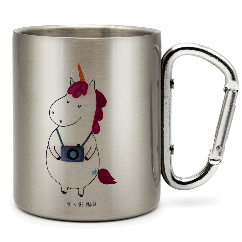 Stainless steel mug unicorn photographer unicorn, unicorns, Holiday, Camera, Photographer, Unicorn, Photographer gift, Tourist, Traveling, Traveler gift, Photography