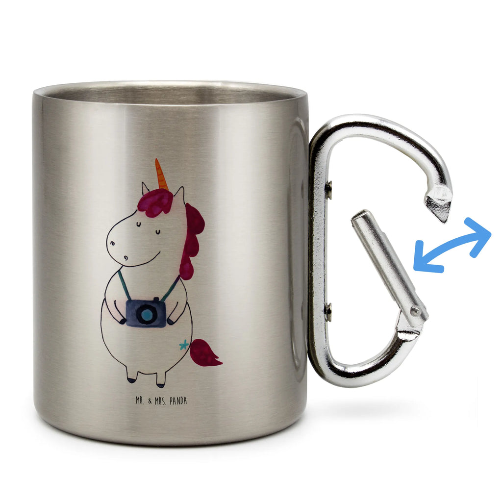 Stainless steel mug unicorn photographer unicorn, unicorns, Holiday, Camera, Photographer, Unicorn, Photographer gift, Tourist, Traveling, Traveler gift, Photography